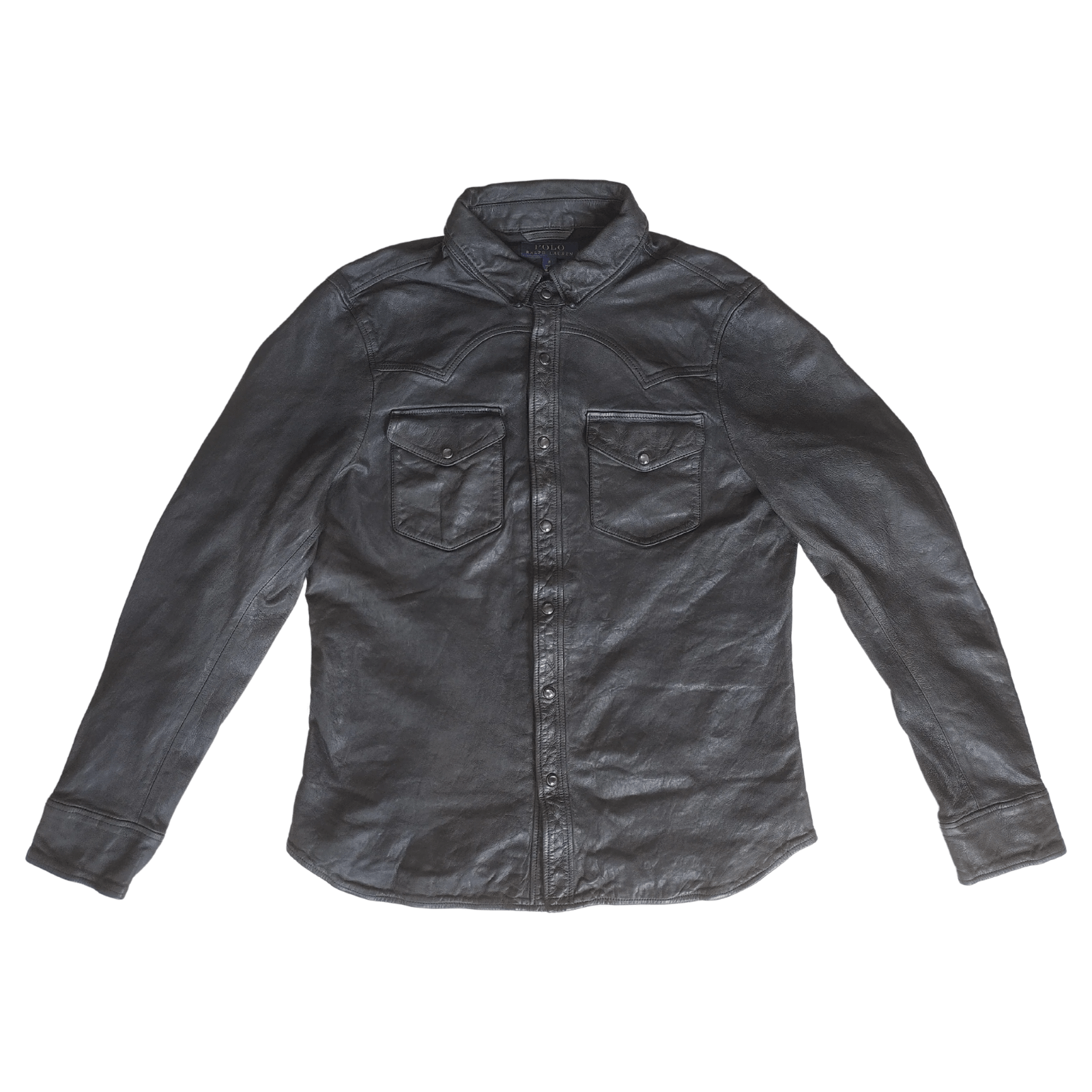 Polo Ralph Lauren Western Leather Shirt Jacket $798