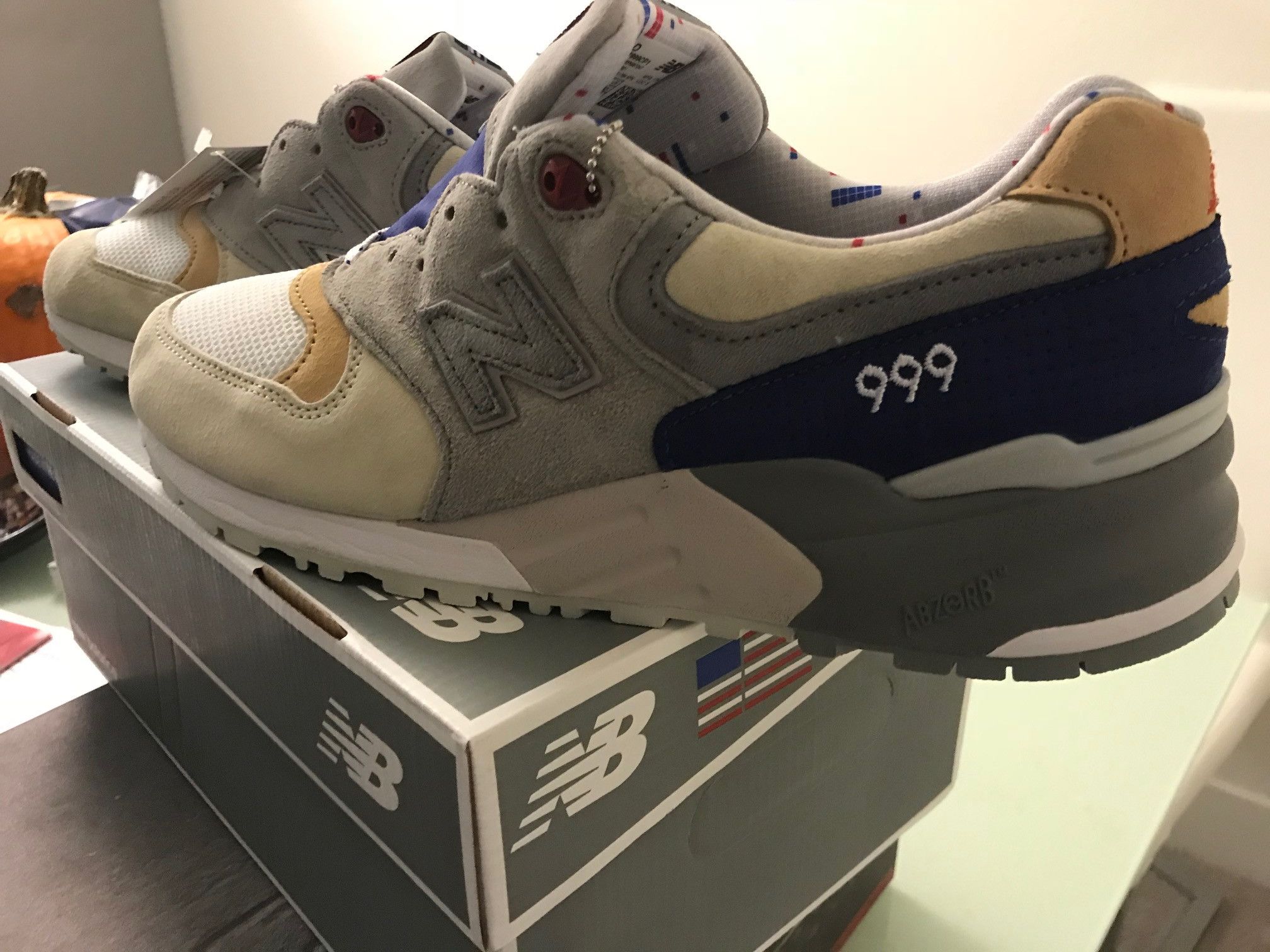 Limited Release) New Balance X Concepts 999 The Kennedy Blue - Main Image