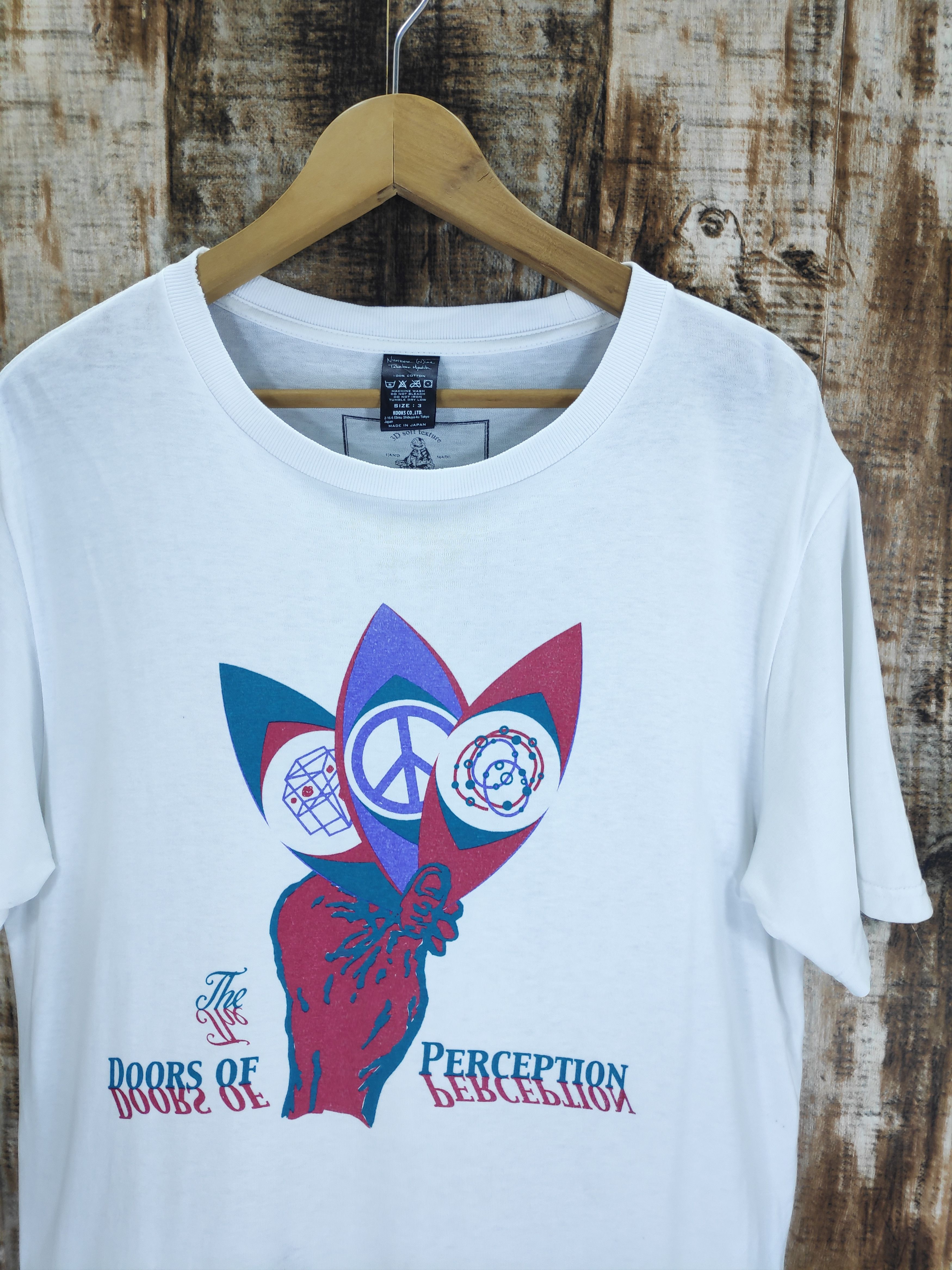 Number (N)ine (N)INE X ROMP COMMUNICATE "THE DOORS OF PERCEPTION" TEE Size US M / EU 48-50 / 2 - 3 Thumbnail