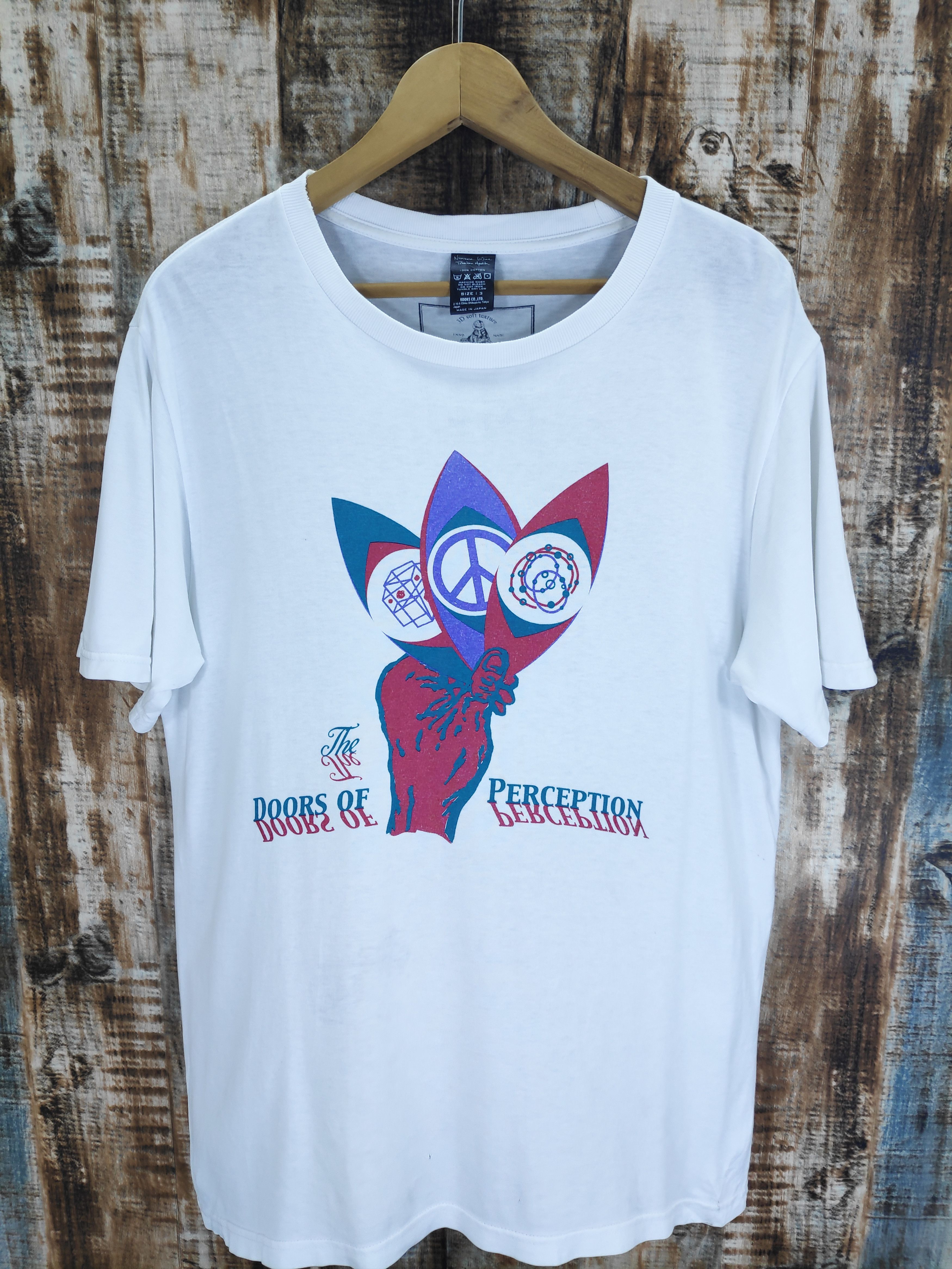 Number (N)ine (N)INE X ROMP COMMUNICATE "THE DOORS OF PERCEPTION" TEE Size US M / EU 48-50 / 2 - 1 Thumbnail
