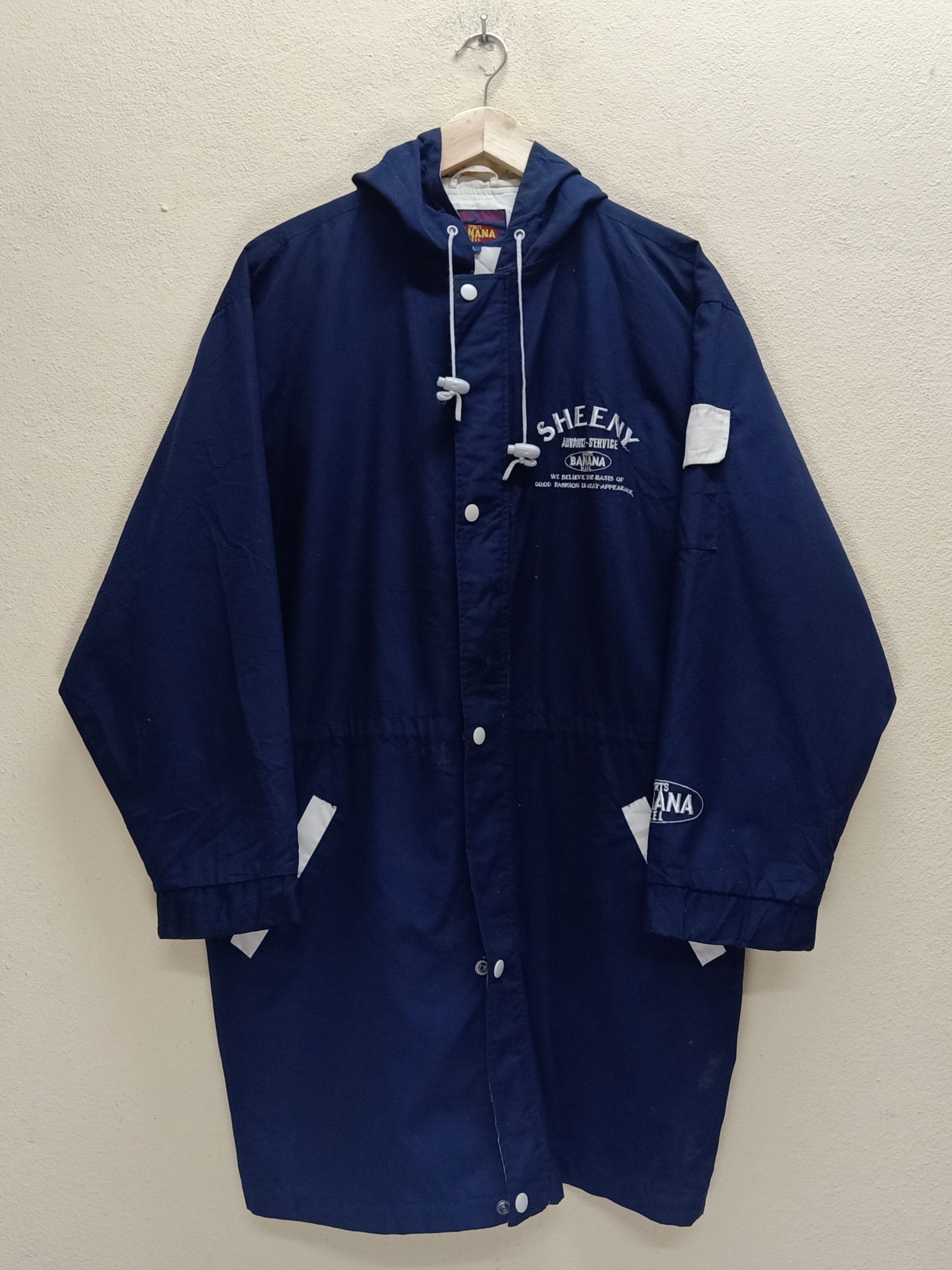 Banana Republic BANANA SPORTS HEEL Japanese Brand Embroidered Hoodie Parka Size US L / EU 52-54 / 3 - 2 Thumbnail