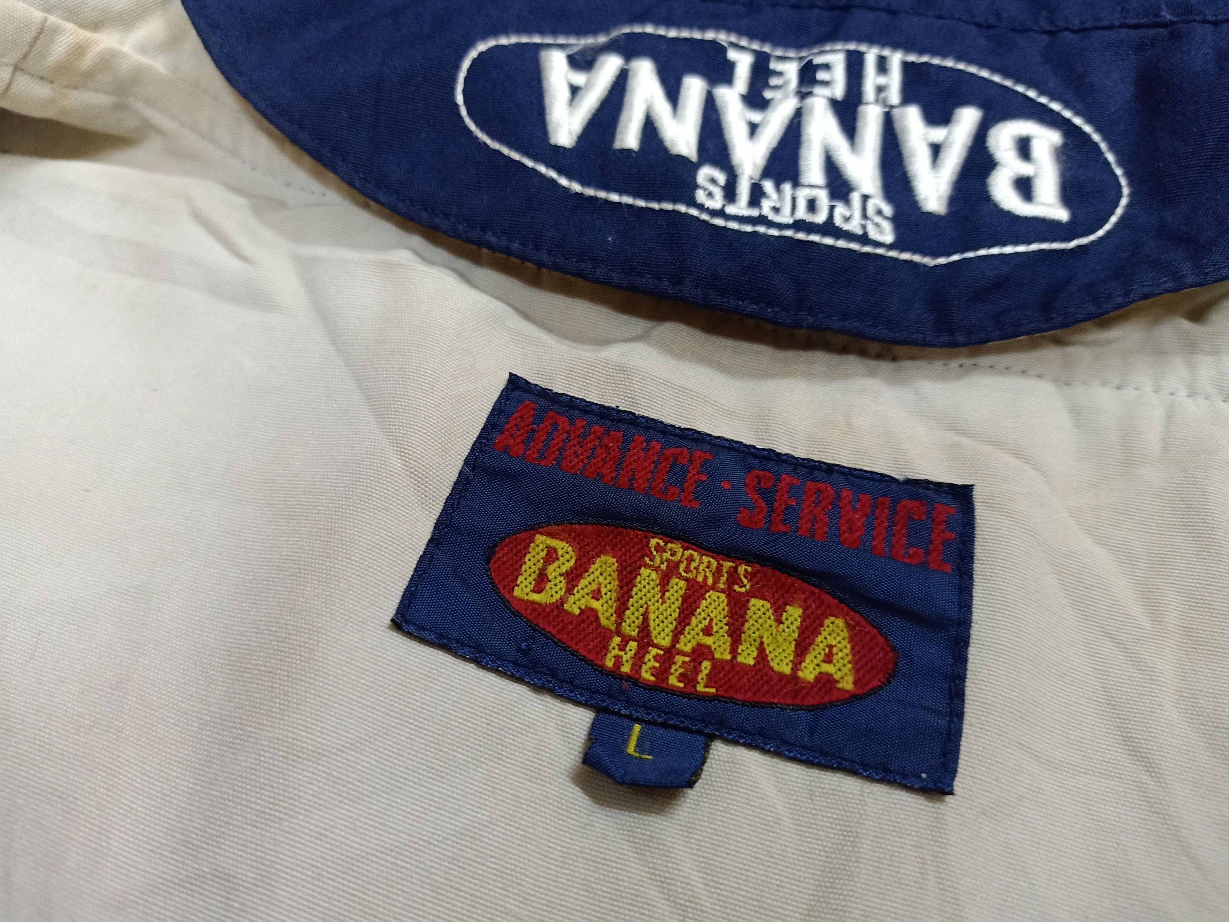 Banana Republic BANANA SPORTS HEEL Japanese Brand Embroidered Hoodie Parka Size US L / EU 52-54 / 3 - 11 Thumbnail