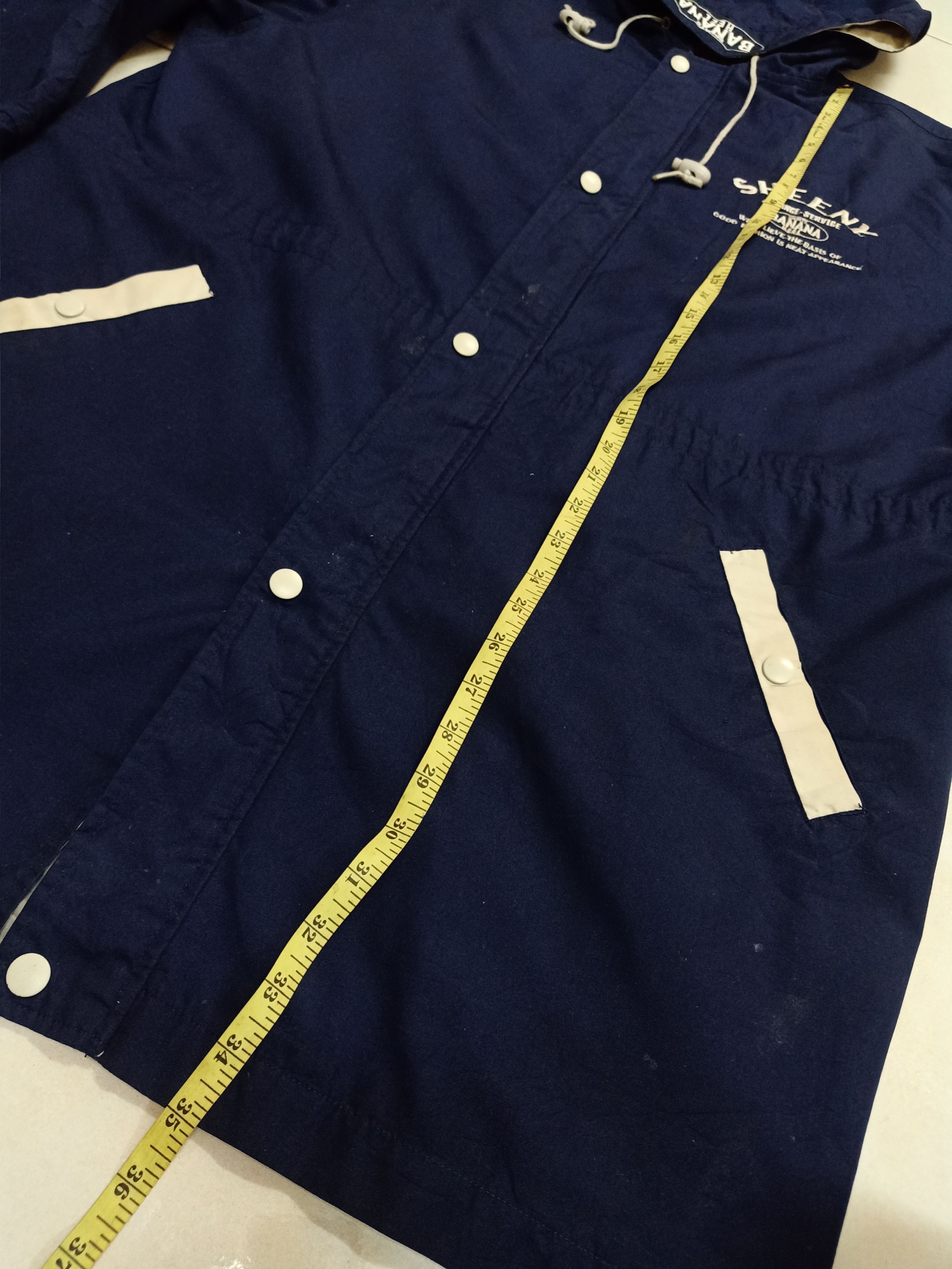Banana Republic BANANA SPORTS HEEL Japanese Brand Embroidered Hoodie Parka Size US L / EU 52-54 / 3 - 10 Thumbnail