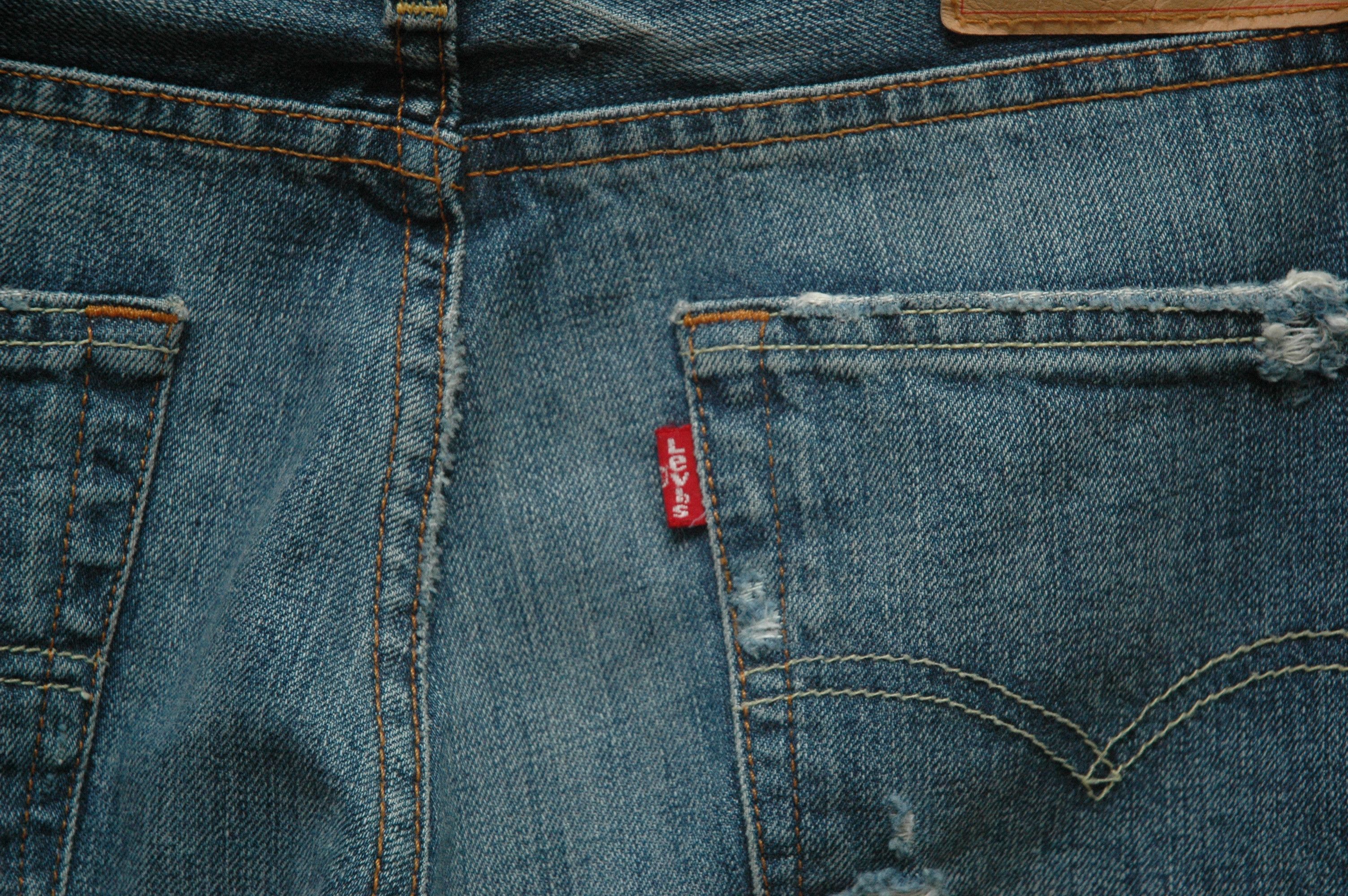 Levi's Levis Distressed Denim Jeans Made in Mexico W32 L34 Size US 32 / EU 48 - 8 Thumbnail