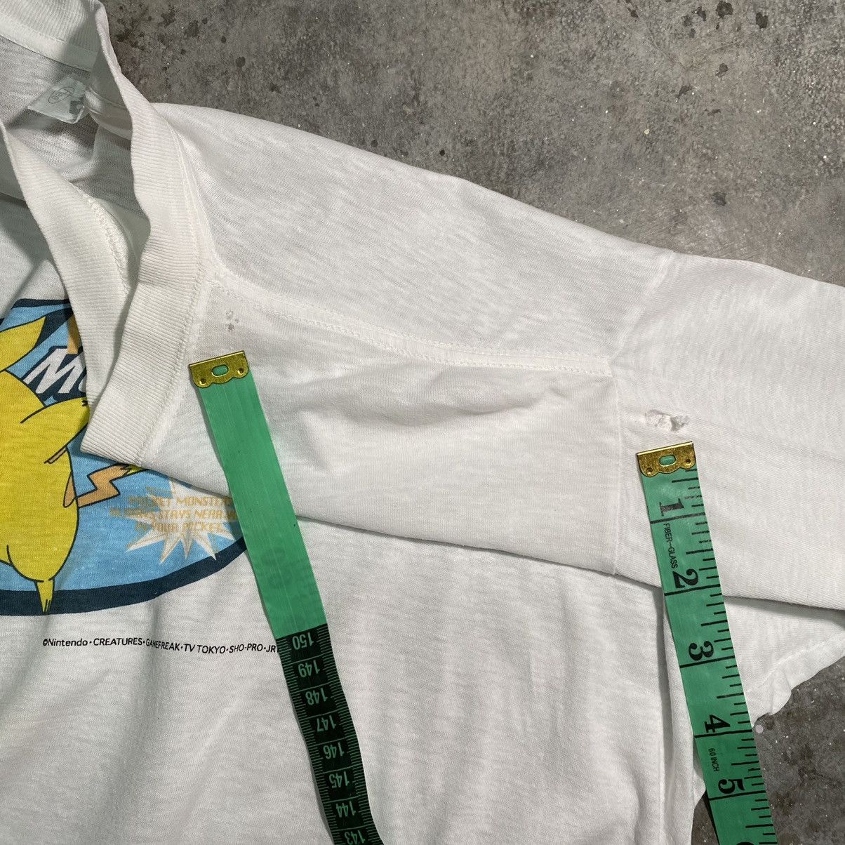 Nintendo VINTAGE RARE POKEMON PIKACHU POCKET MONSTER ANIME T-SHIRT Size US L / EU 52-54 / 3 - 12 Thumbnail