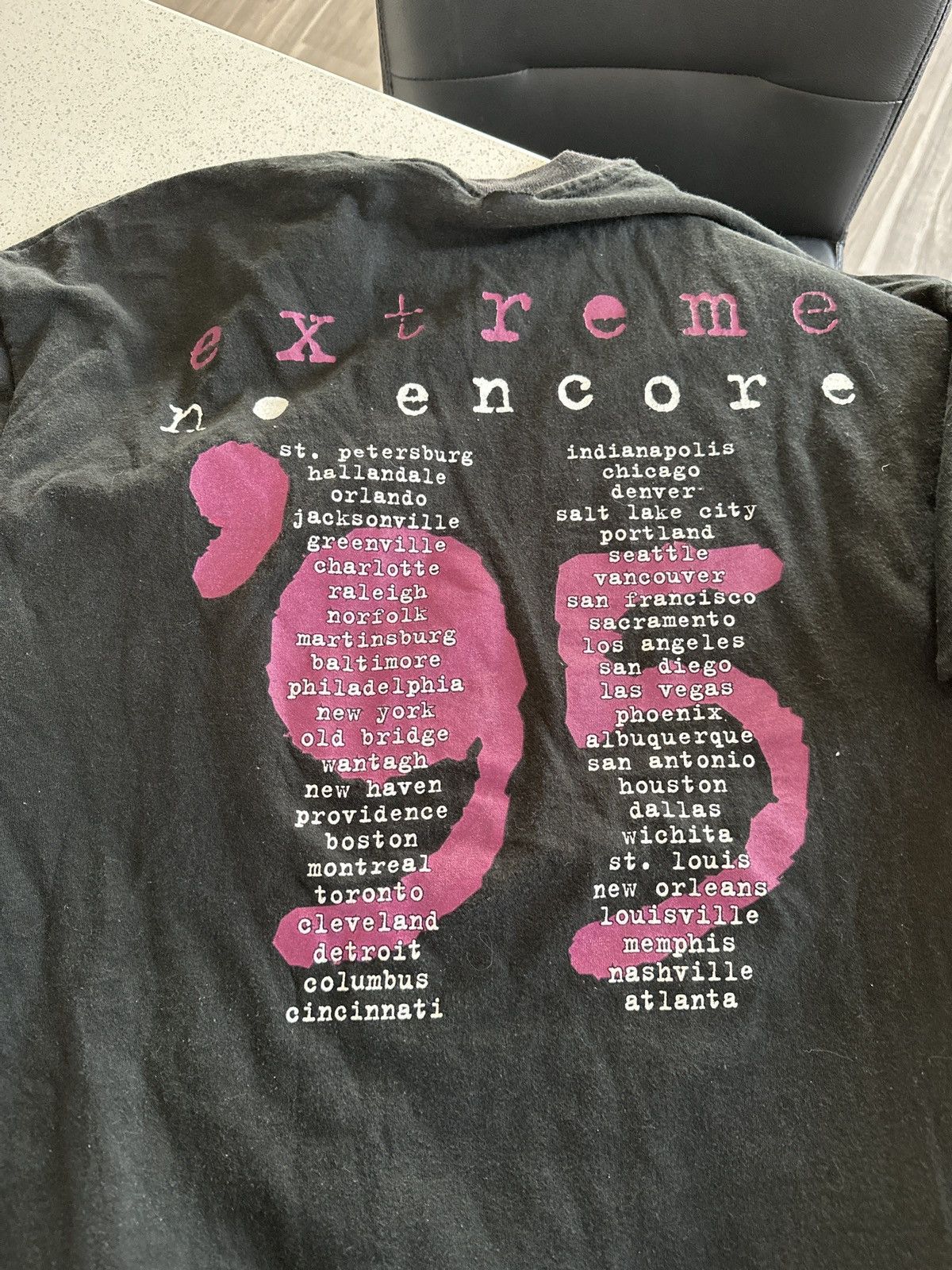 Vintage Vintage Extreme no encore t shirt 1995 | Grailed