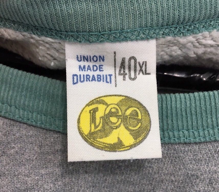 Japanese Brand × Lee Vintage Lee Union Made Crewneck Sweatshirt Size US M / EU 48-50 / 2 - 7 Thumbnail