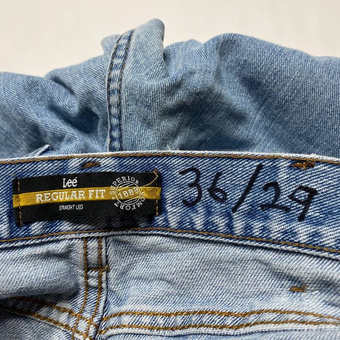 Lee Light Wash Straight Fit Lee Jeans | Grailed