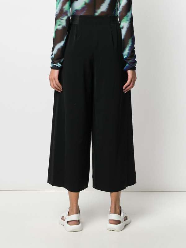 image of Issey Miyake +800$ Wide Pants in Black, Women's (Size 28)