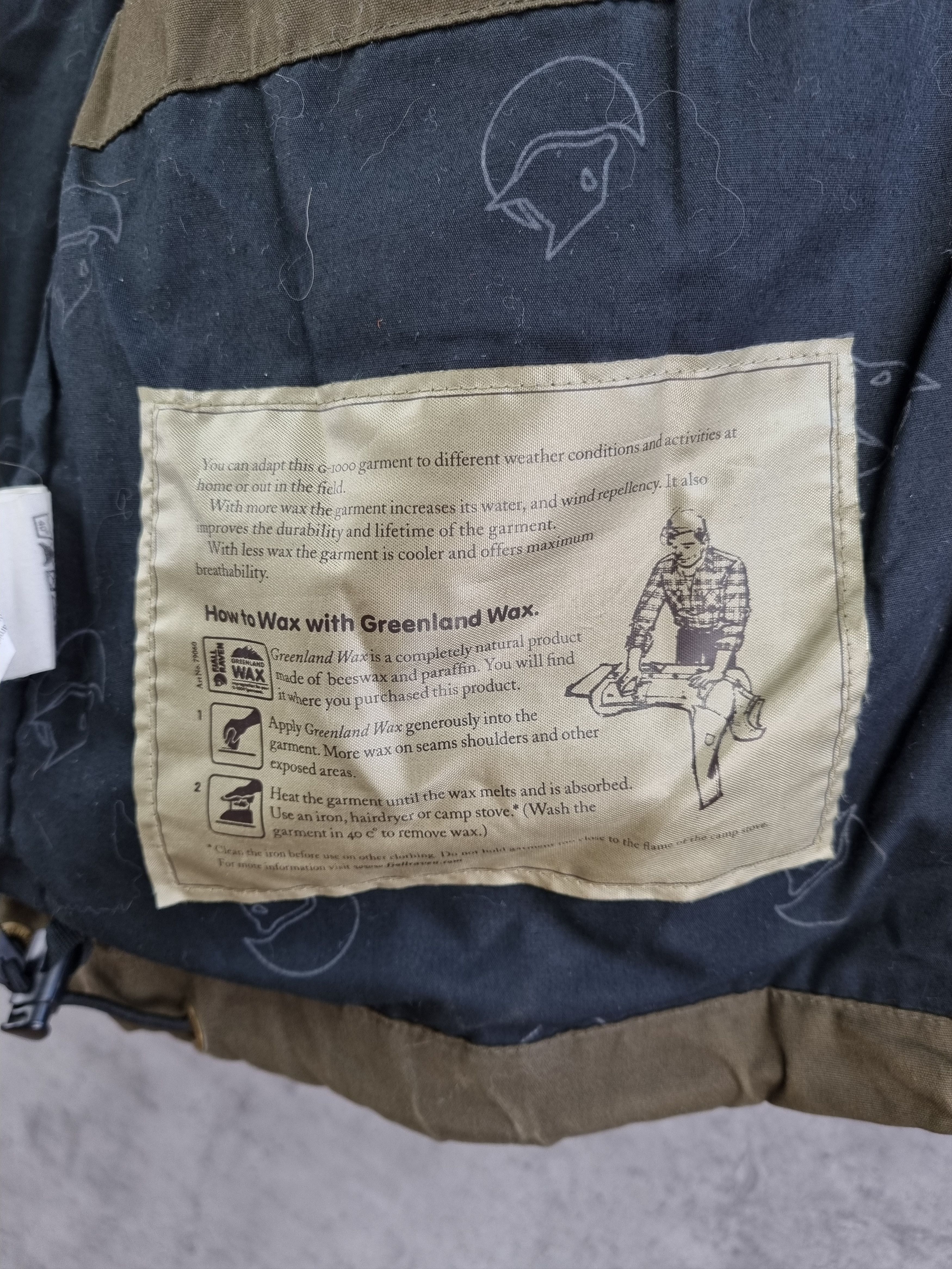 Fjallraven Fjallraven G-1000 Waxed Cargo Jacket Size US L / EU 52-54 / 3 - 16 Thumbnail