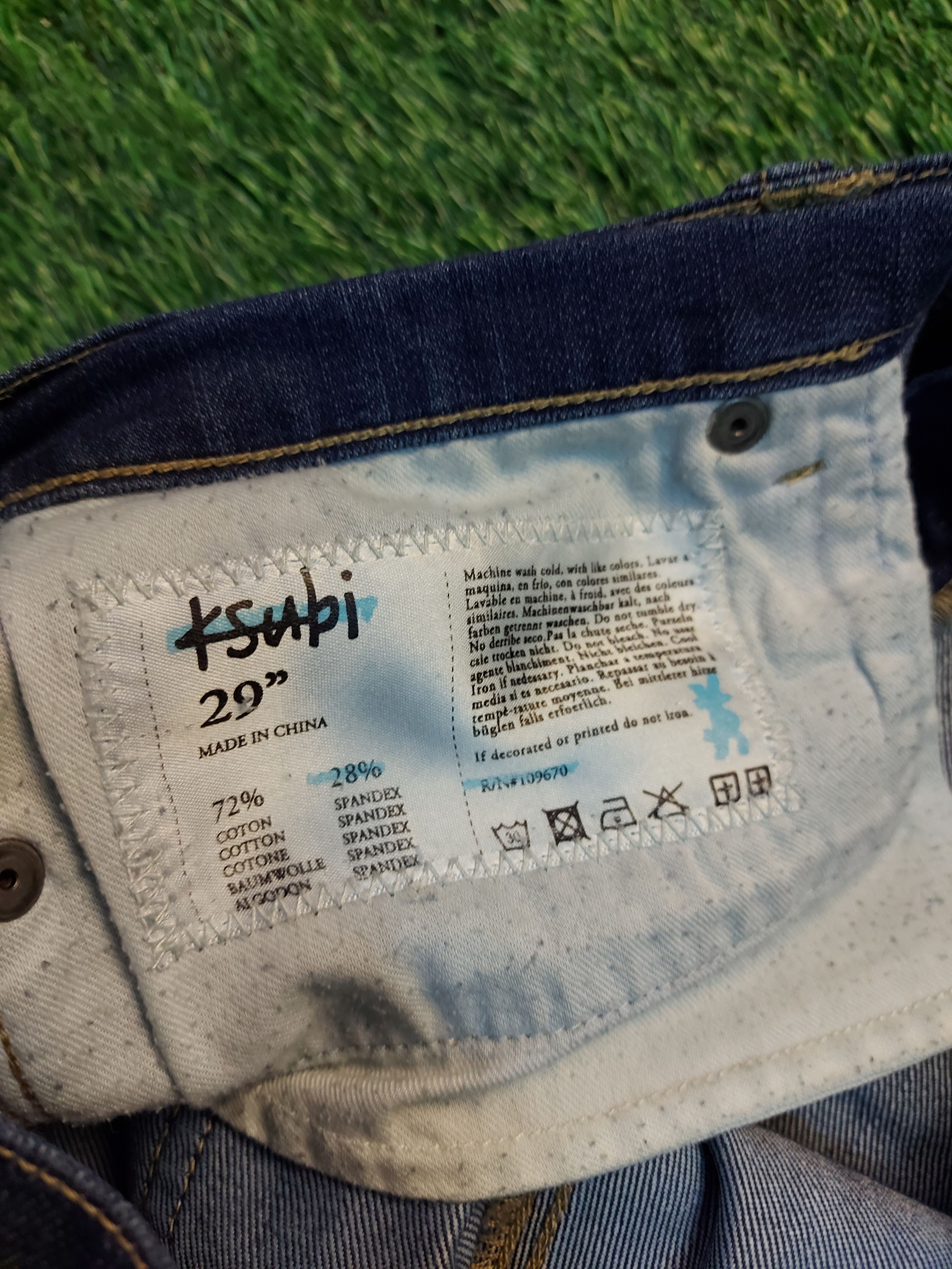 Ksubi (J206) KSUBI - super skinny zip jeans Size US 30 / EU 46 - 14 Thumbnail