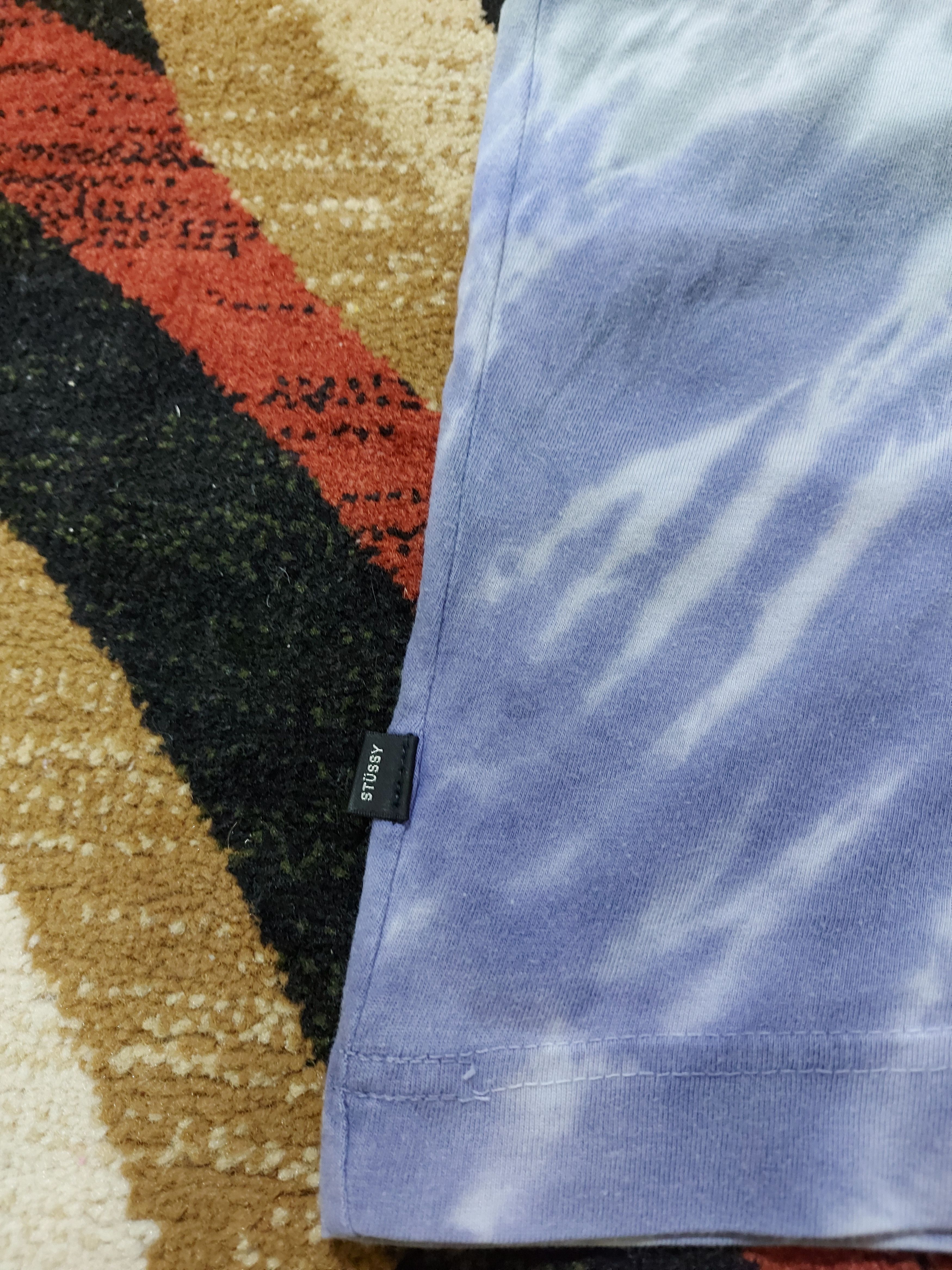 Stussy (B104) STUSSY - big logo tie dye Size US L / EU 52-54 / 3 - 7 Thumbnail