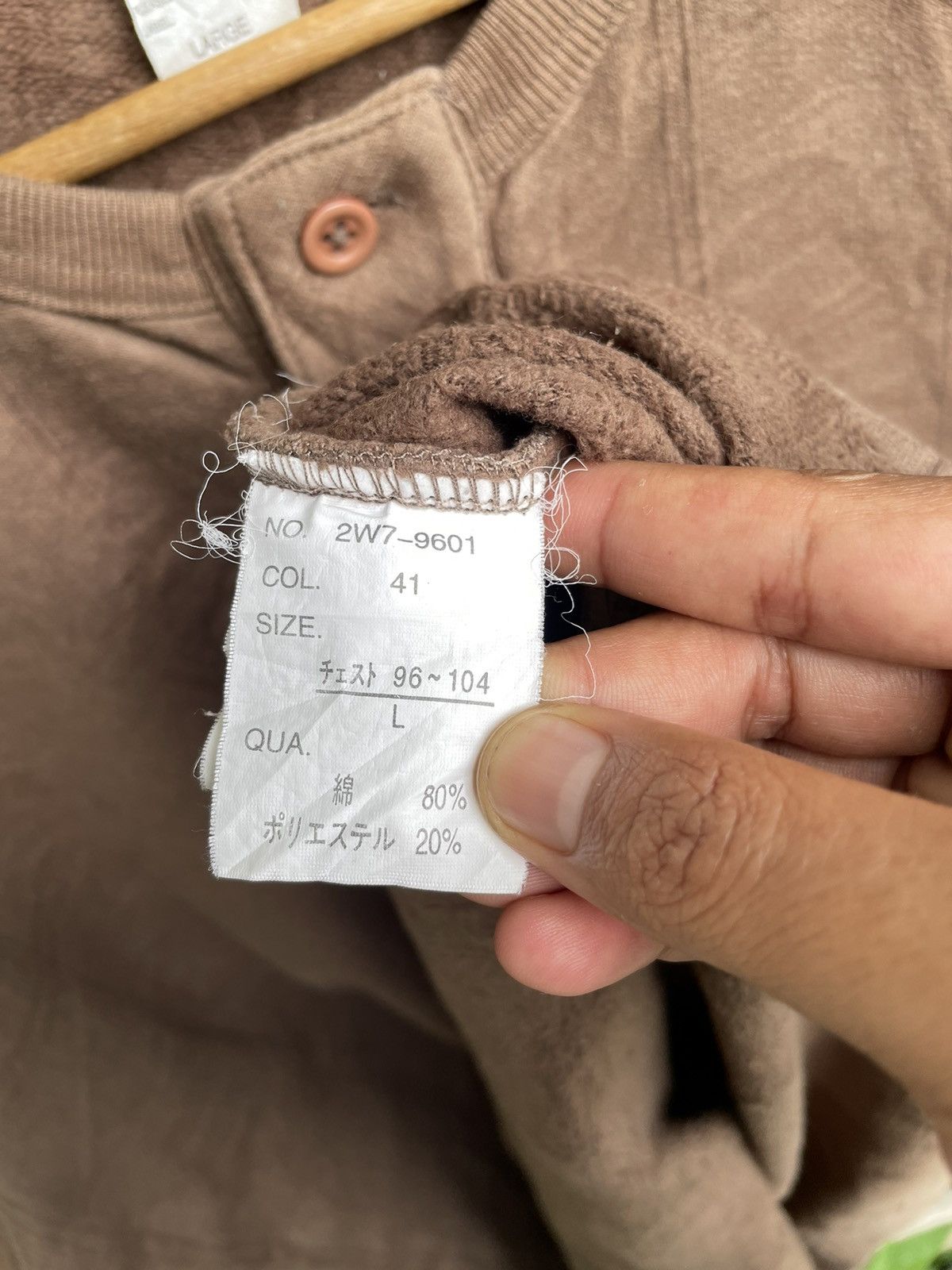 Vintage × Woolrich Woolen Mills Woolrich Half Button Long Sleeve Size US L / EU 52-54 / 3 - 7 Thumbnail