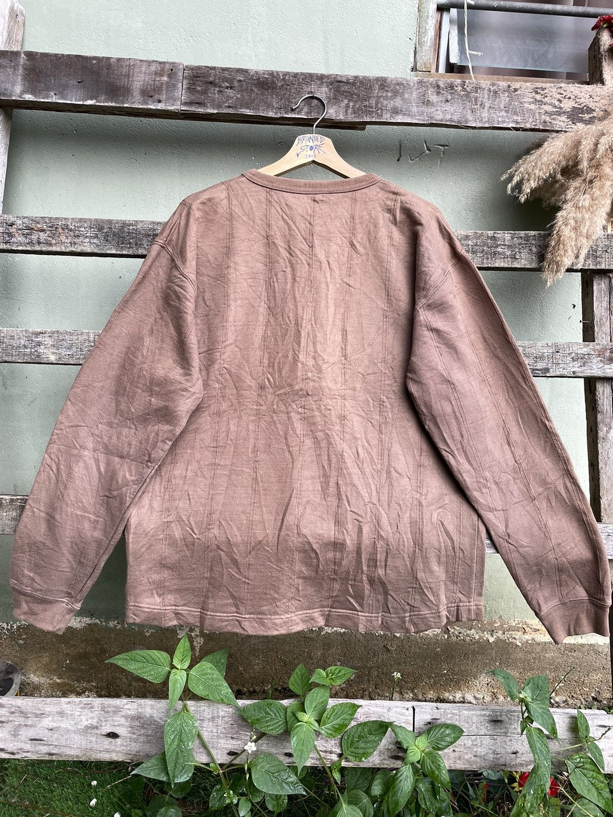 Vintage × Woolrich Woolen Mills Woolrich Half Button Long Sleeve Size US L / EU 52-54 / 3 - 3 Thumbnail