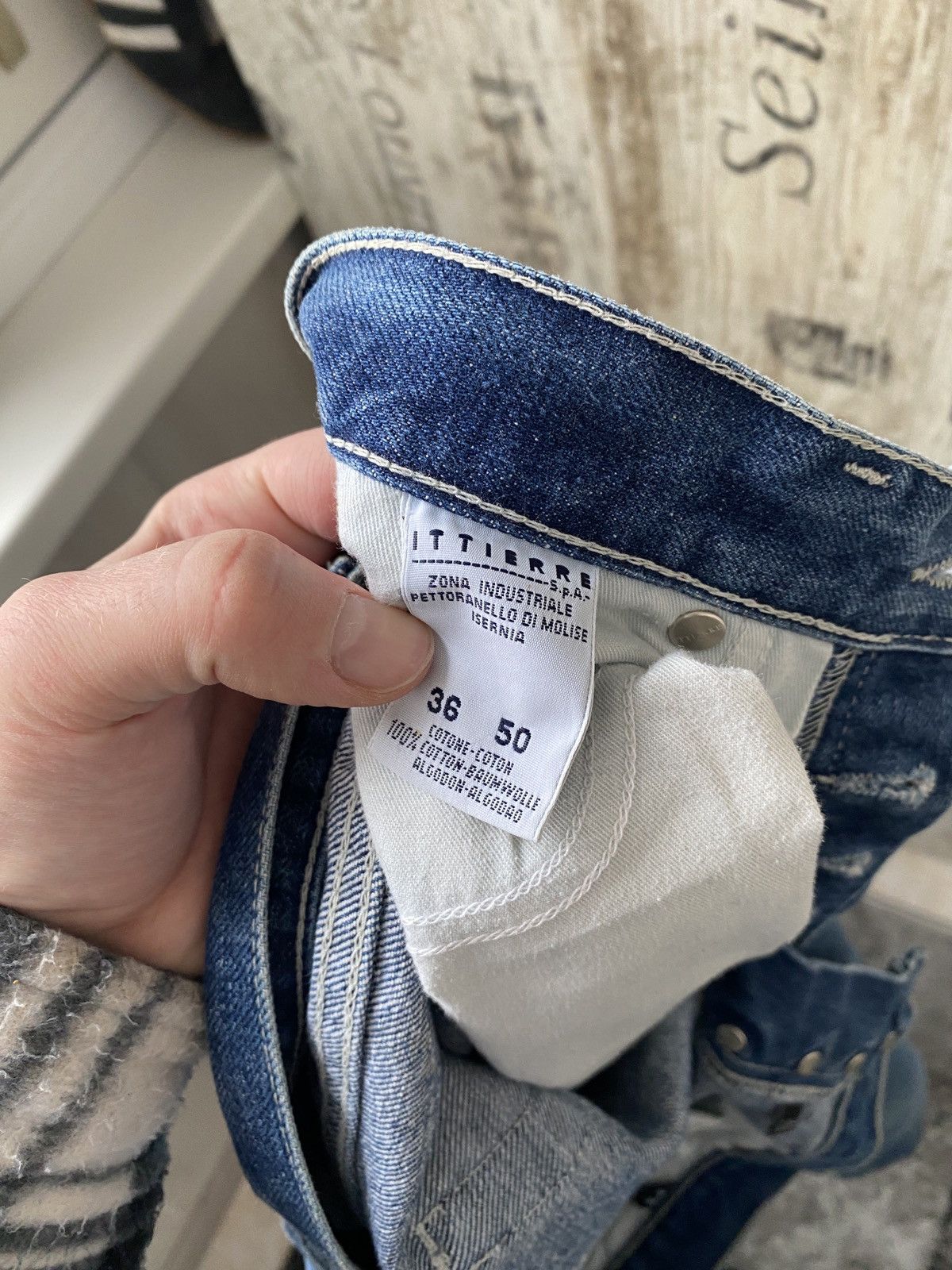 Versace Versace Jeans Couture blue vintage denim jeans 36 50 Size US 34 / EU 50 - 14 Thumbnail