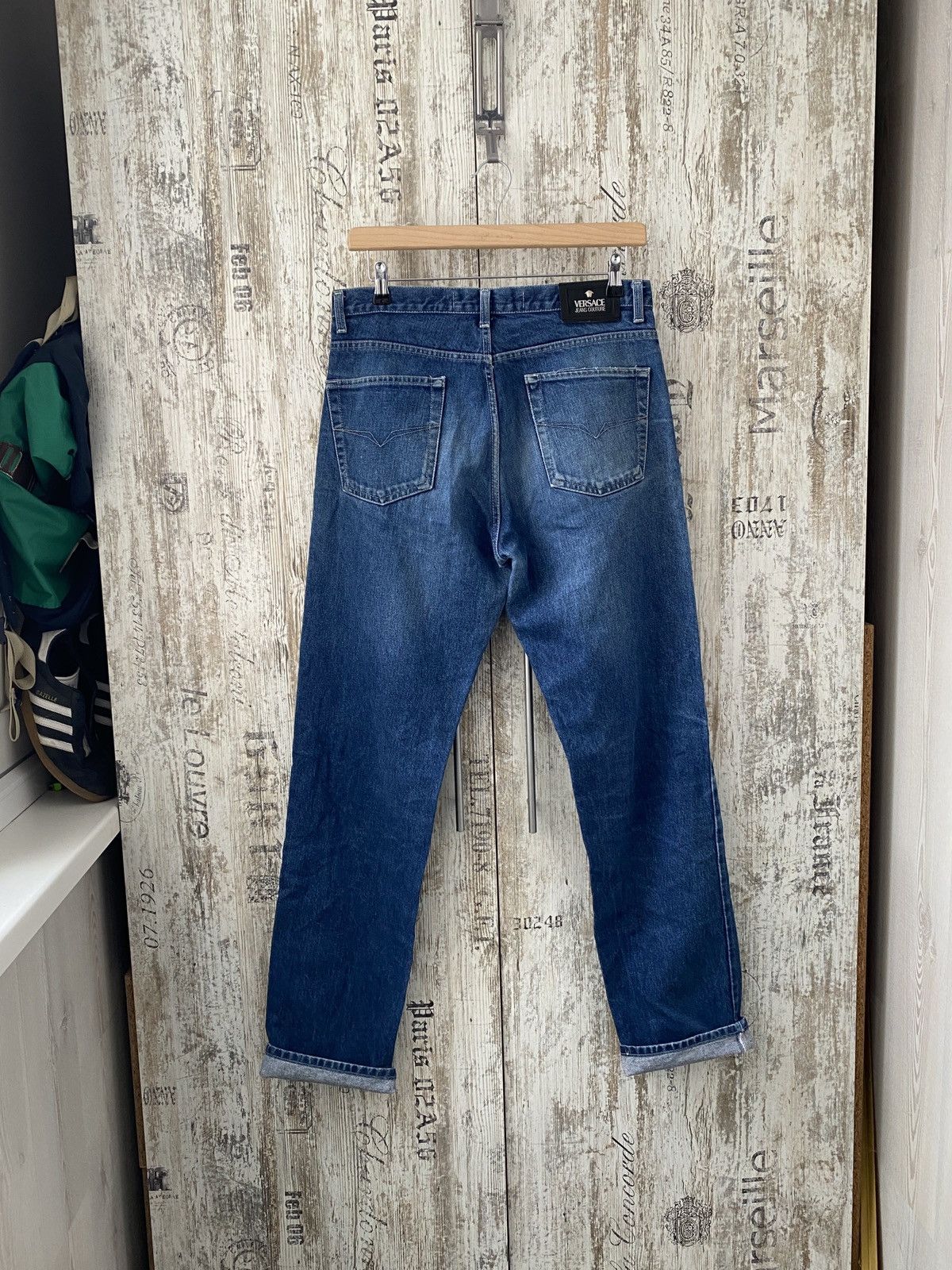 Versace Versace Jeans Couture blue vintage denim jeans 36 50 Size US 34 / EU 50 - 2 Thumbnail