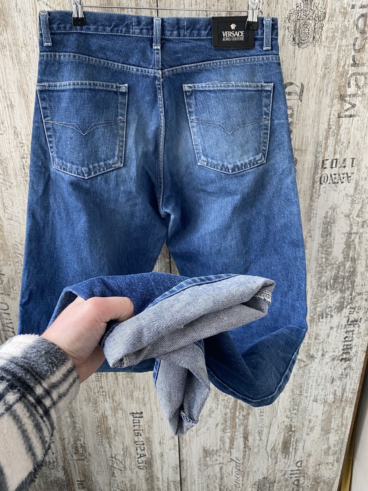 Versace Versace Jeans Couture blue vintage denim jeans 36 50 Size US 34 / EU 50 - 5 Thumbnail
