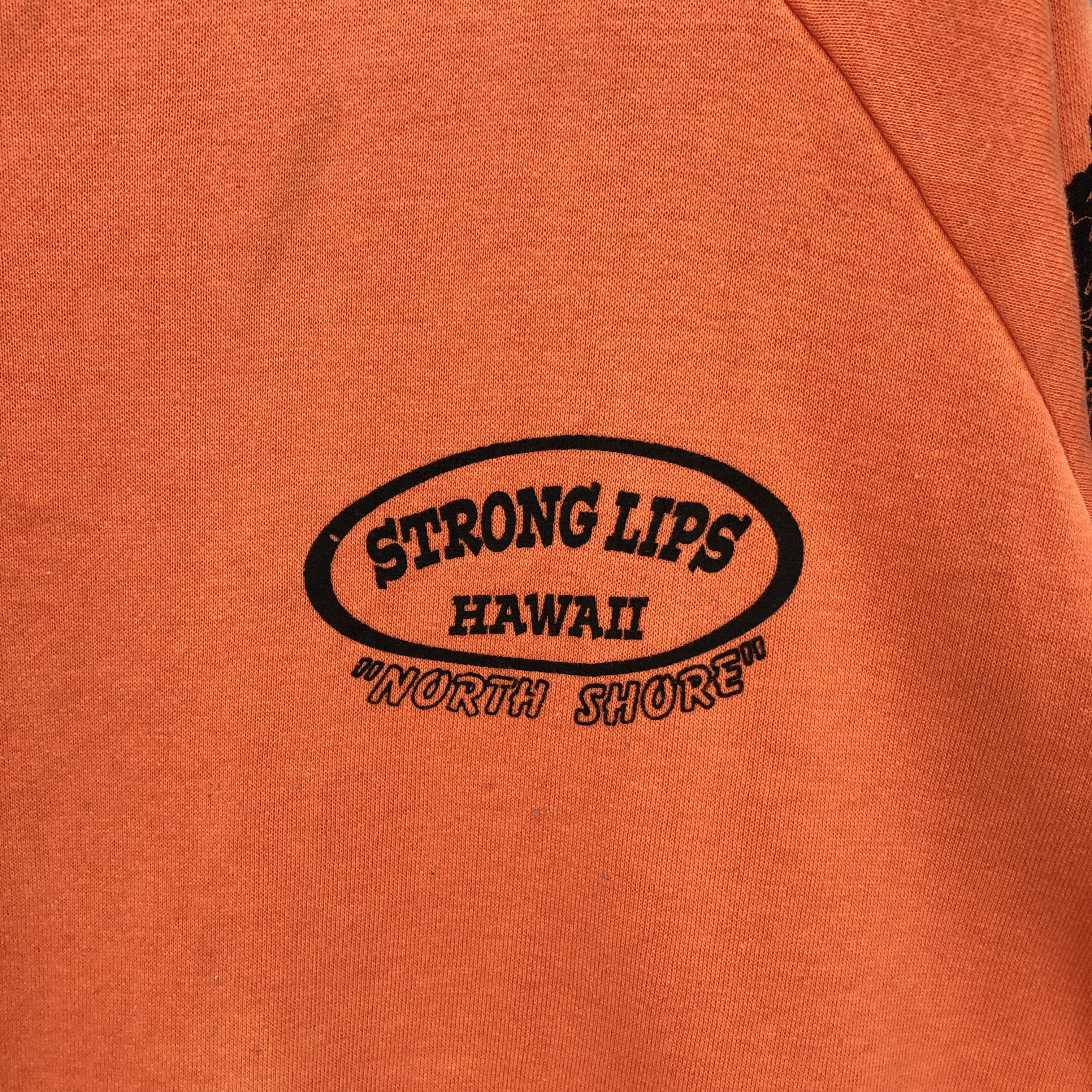 Other Strong Lips Hawaii North Shore Big Logo Sweatshirt #5281-182 Size US L / EU 52-54 / 3 - 6 Thumbnail