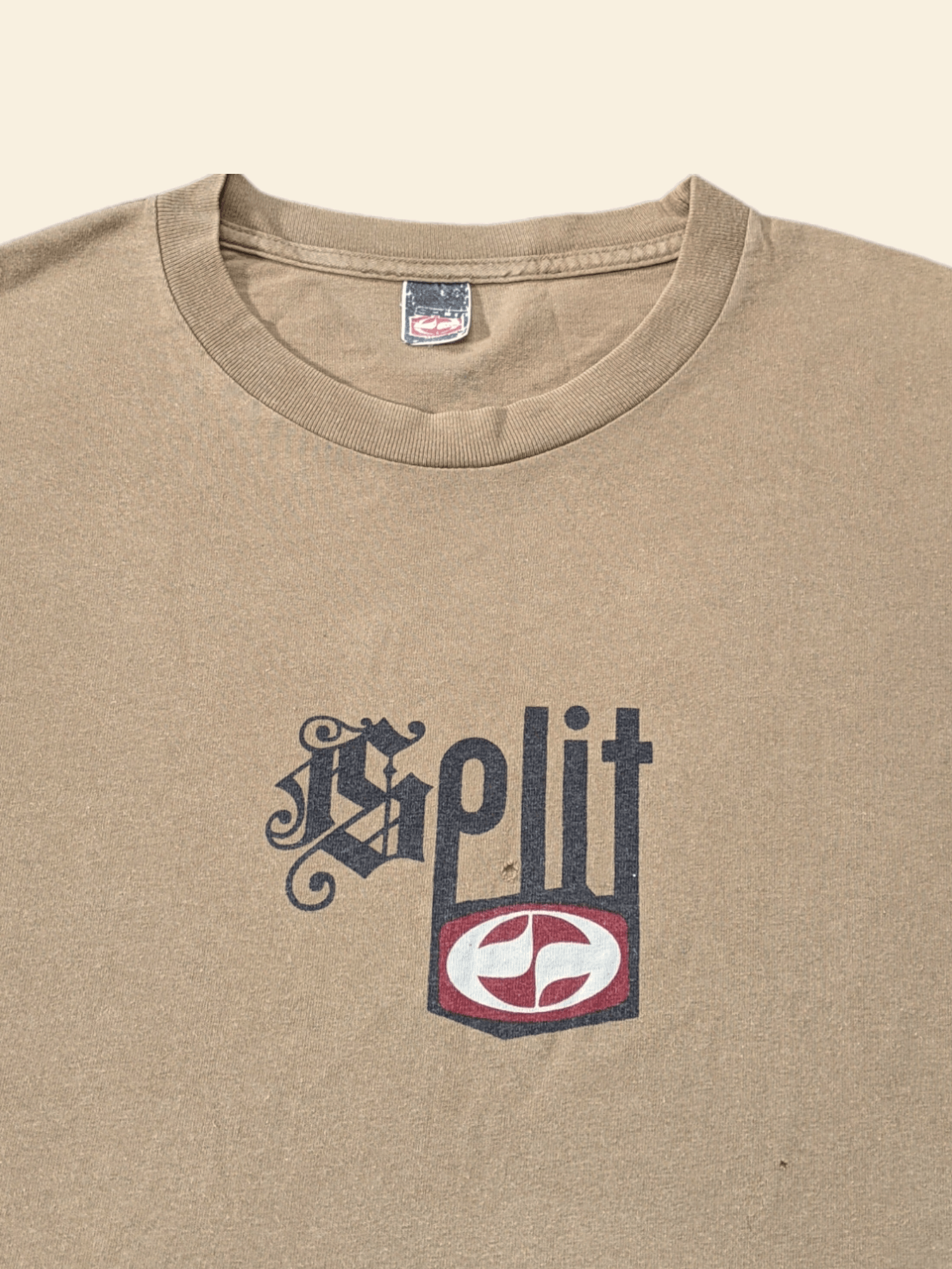 Vintage 90s Split Skateboards Logo T shirt