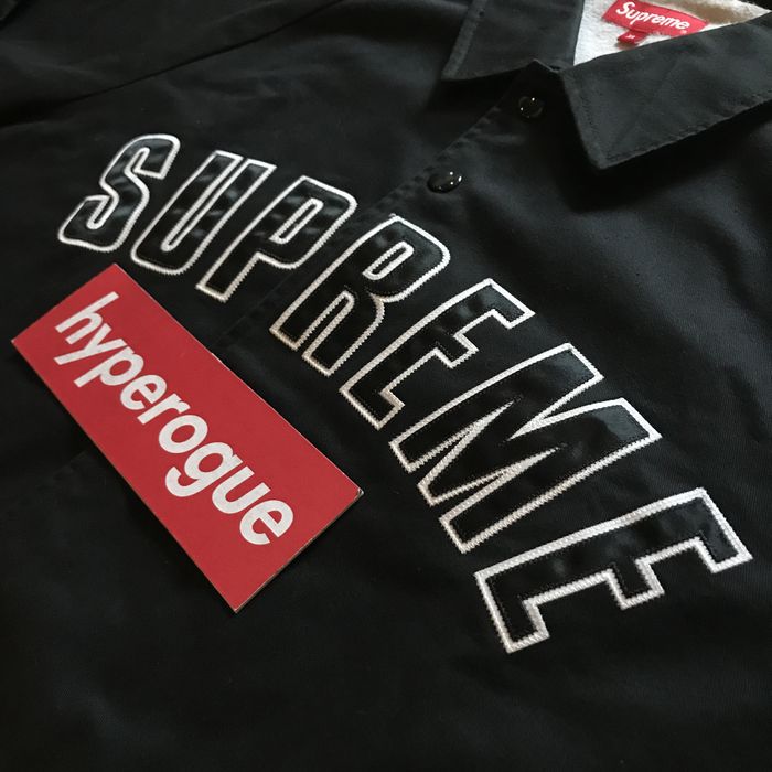 Supreme twill coaches on sale jacket