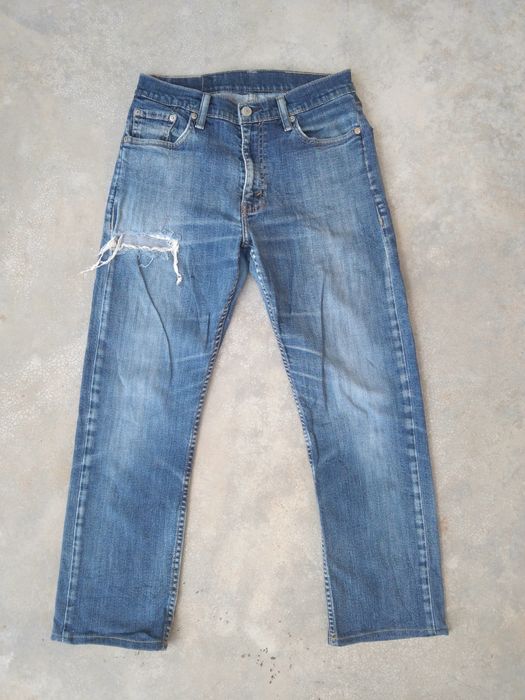 Vintage Vintage Levi's Jeans 513 Faded Distressed Denim 28x25.5 | Grailed