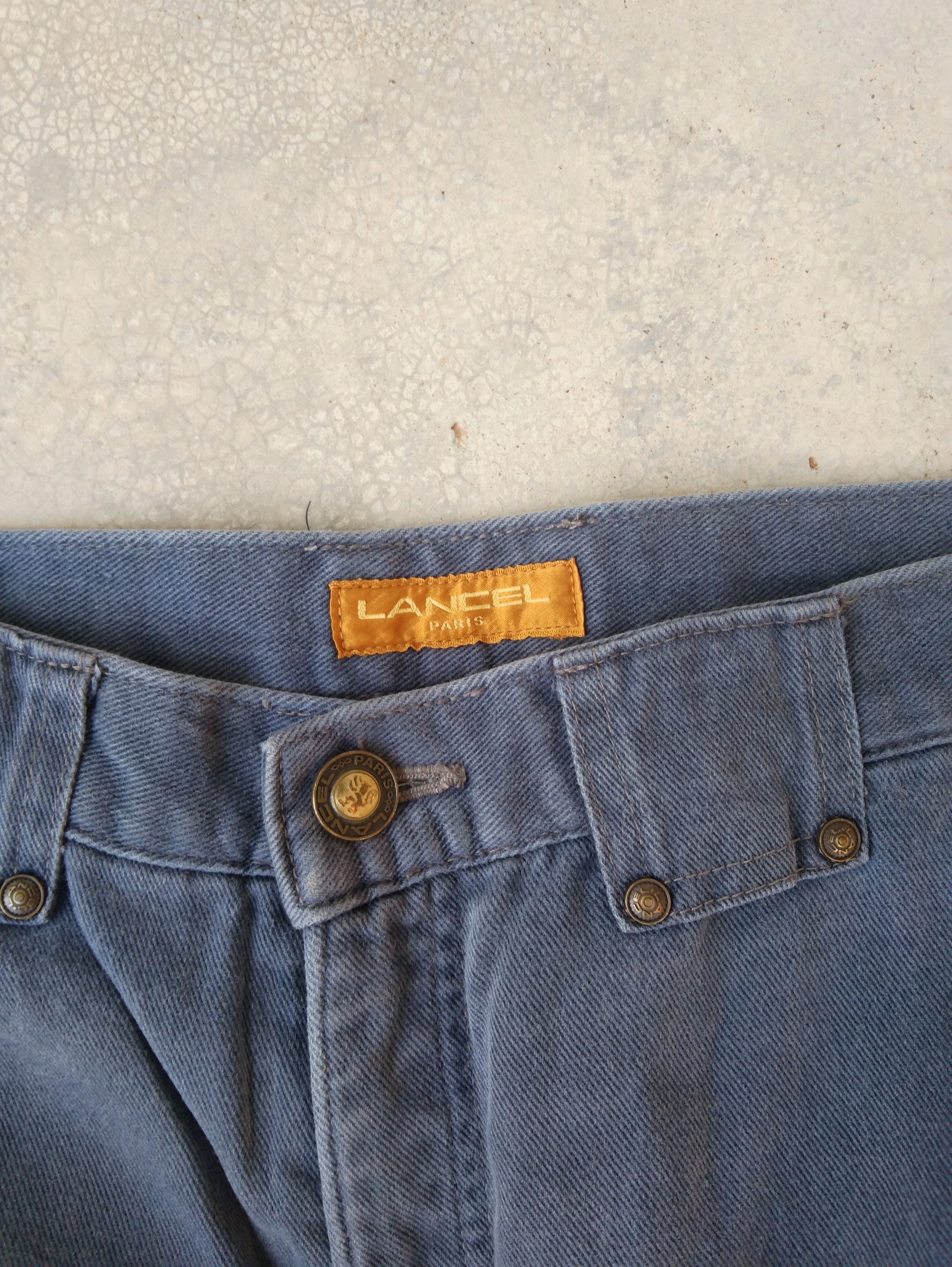 Lancel Vintage Lancel Paris Loose Baggy Pants 33x29 Size US 33 - 6 Thumbnail