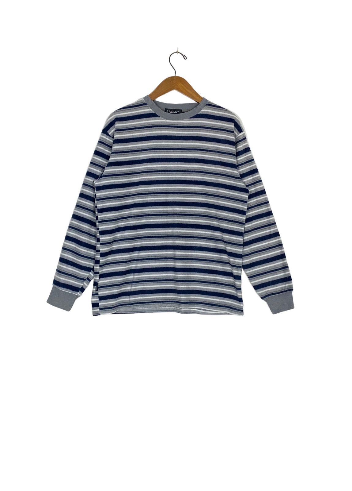 Yohji Yamamoto Rare‼️ Sacsny Y’saccs Yohji Yamamoto Stripe Night Wear Size US M / EU 48-50 / 2 - 1 Thumbnail