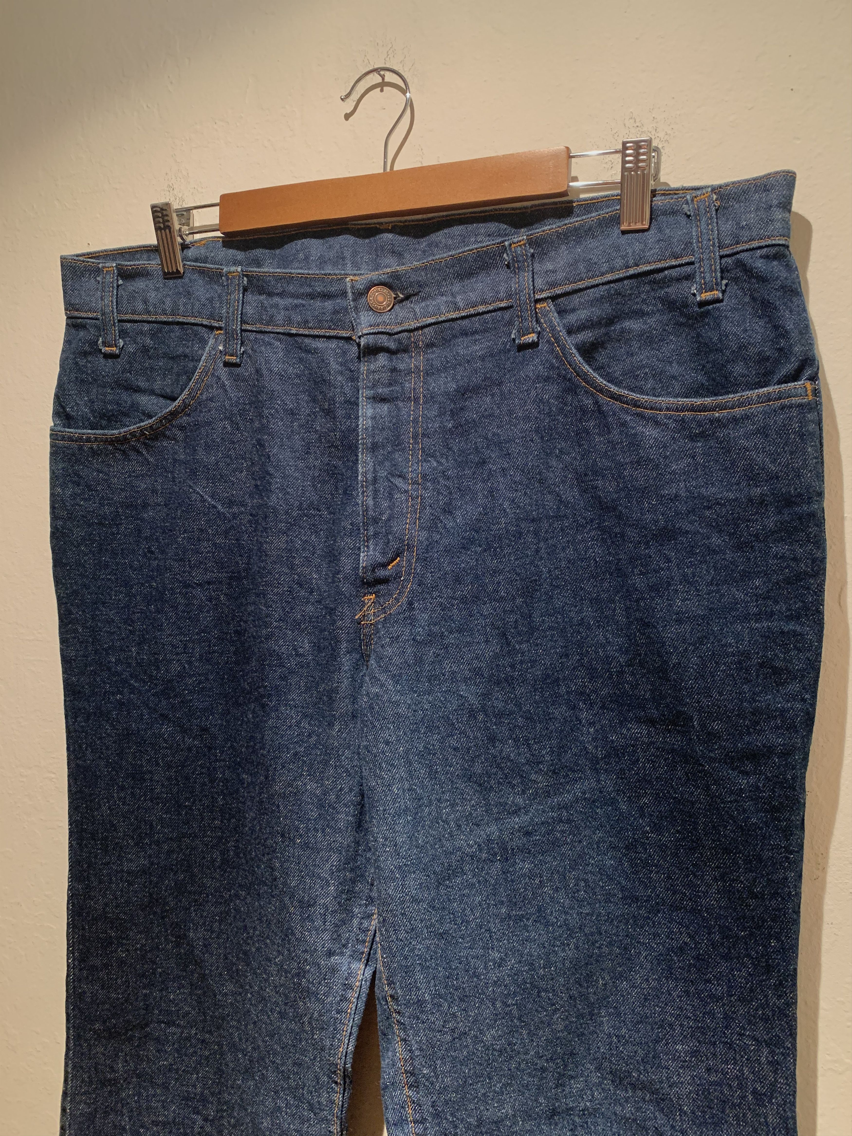 Levi's × Levi's Vintage Clothing × Vintage *RARE* Vintage Levi’s 684 Orange Tab Bell Bottom Denim Jeans Size US 38 / EU 54 - 7 Thumbnail