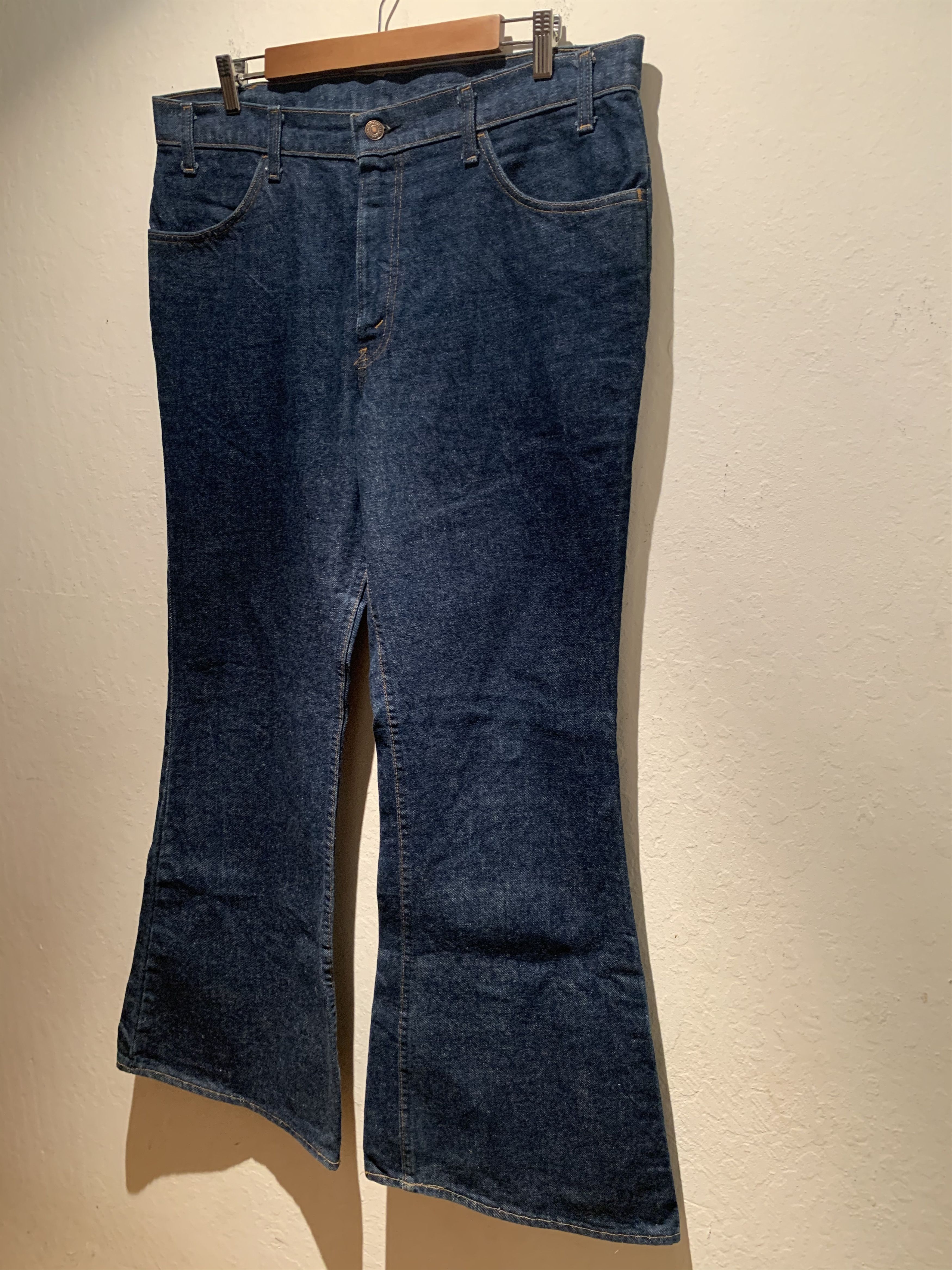 Levi's × Levi's Vintage Clothing × Vintage *RARE* Vintage Levi’s 684 Orange Tab Bell Bottom Denim Jeans Size US 38 / EU 54 - 1 Thumbnail