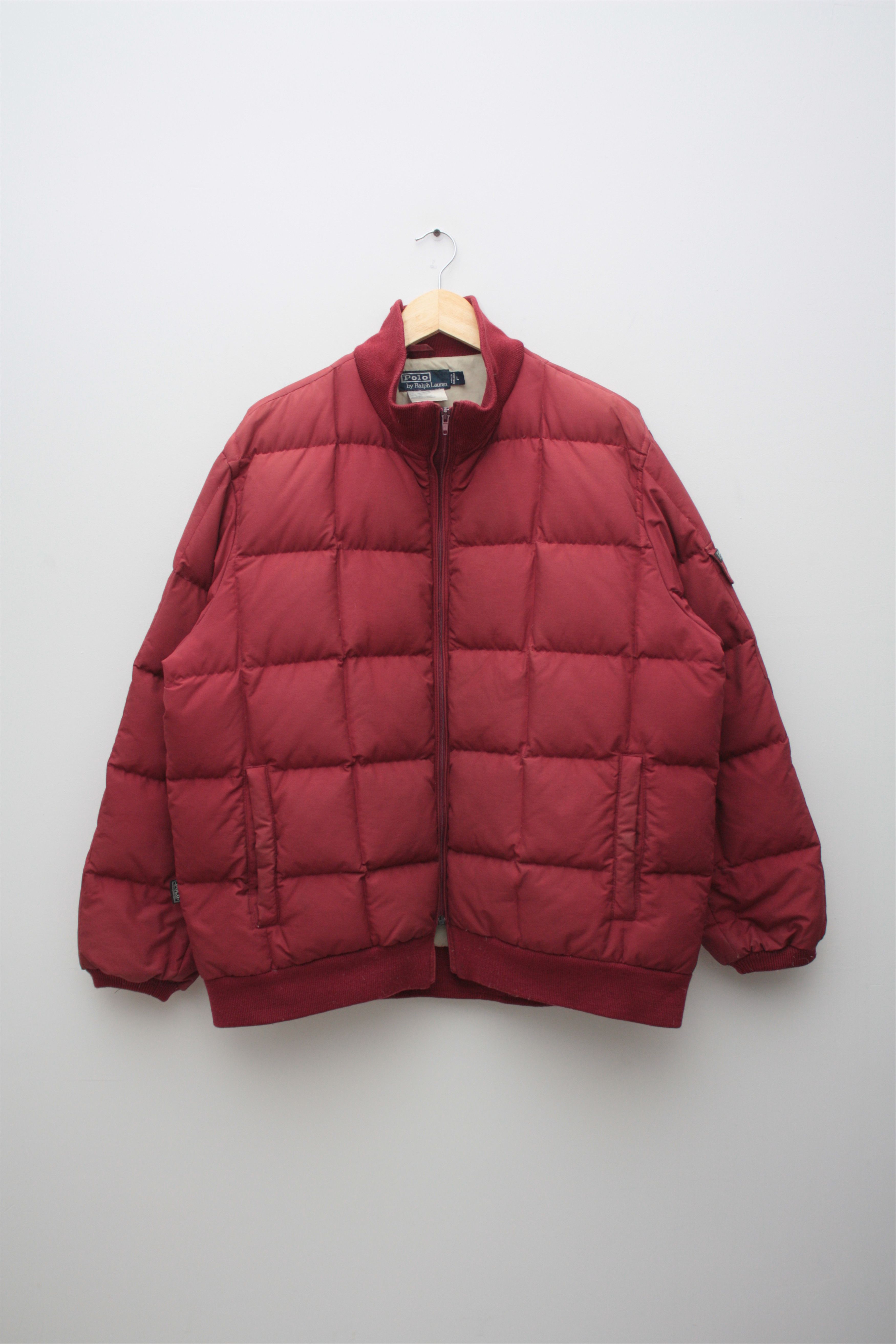Polo Ralph Lauren Polo Ralph Lauren Red Puffer Down Jacket Large Men's Size US L / EU 52-54 / 3 - 2 Thumbnail