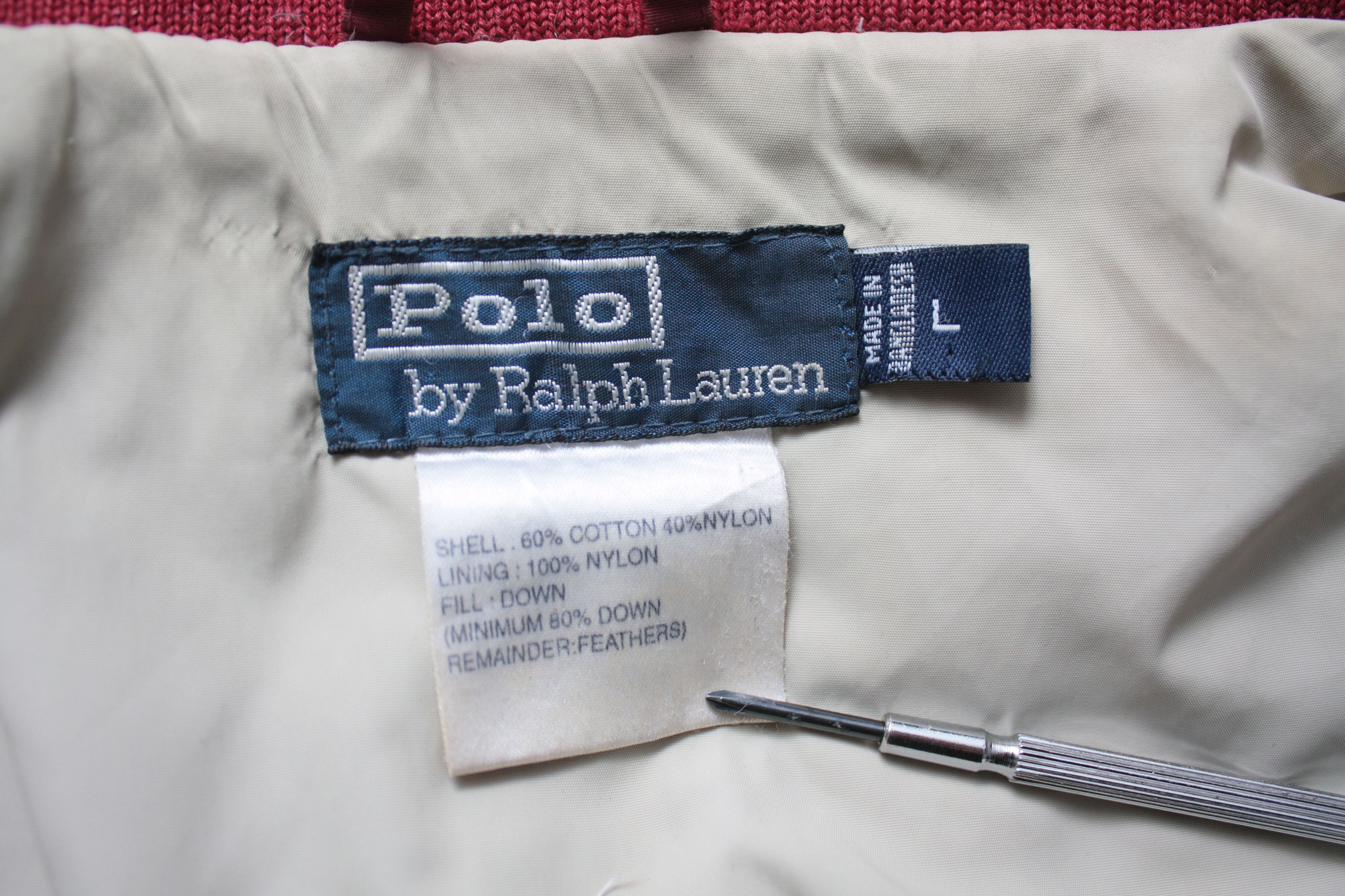 Polo Ralph Lauren Polo Ralph Lauren Red Puffer Down Jacket Large Men's Size US L / EU 52-54 / 3 - 6 Thumbnail