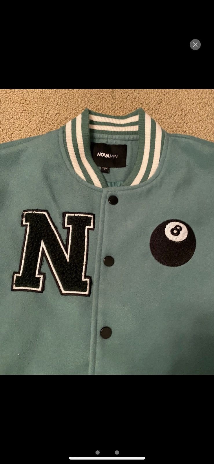 Fashion Nova Nova Man Worldwide Varsity Jacket Size US L / EU 52-54 / 3 - 2 Thumbnail