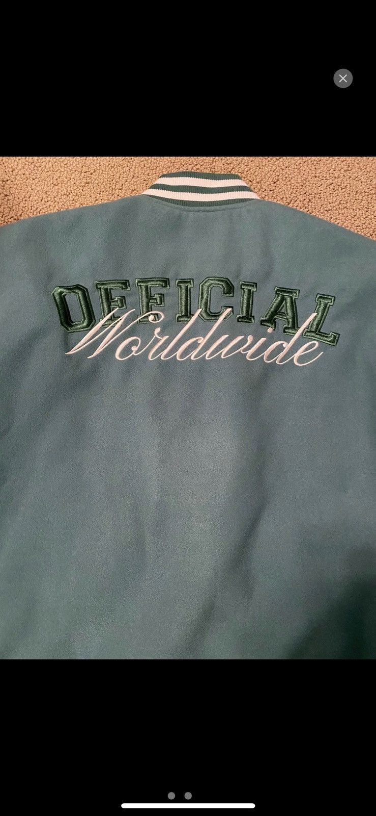Fashion Nova Nova Man Worldwide Varsity Jacket Size US L / EU 52-54 / 3 - 3 Thumbnail