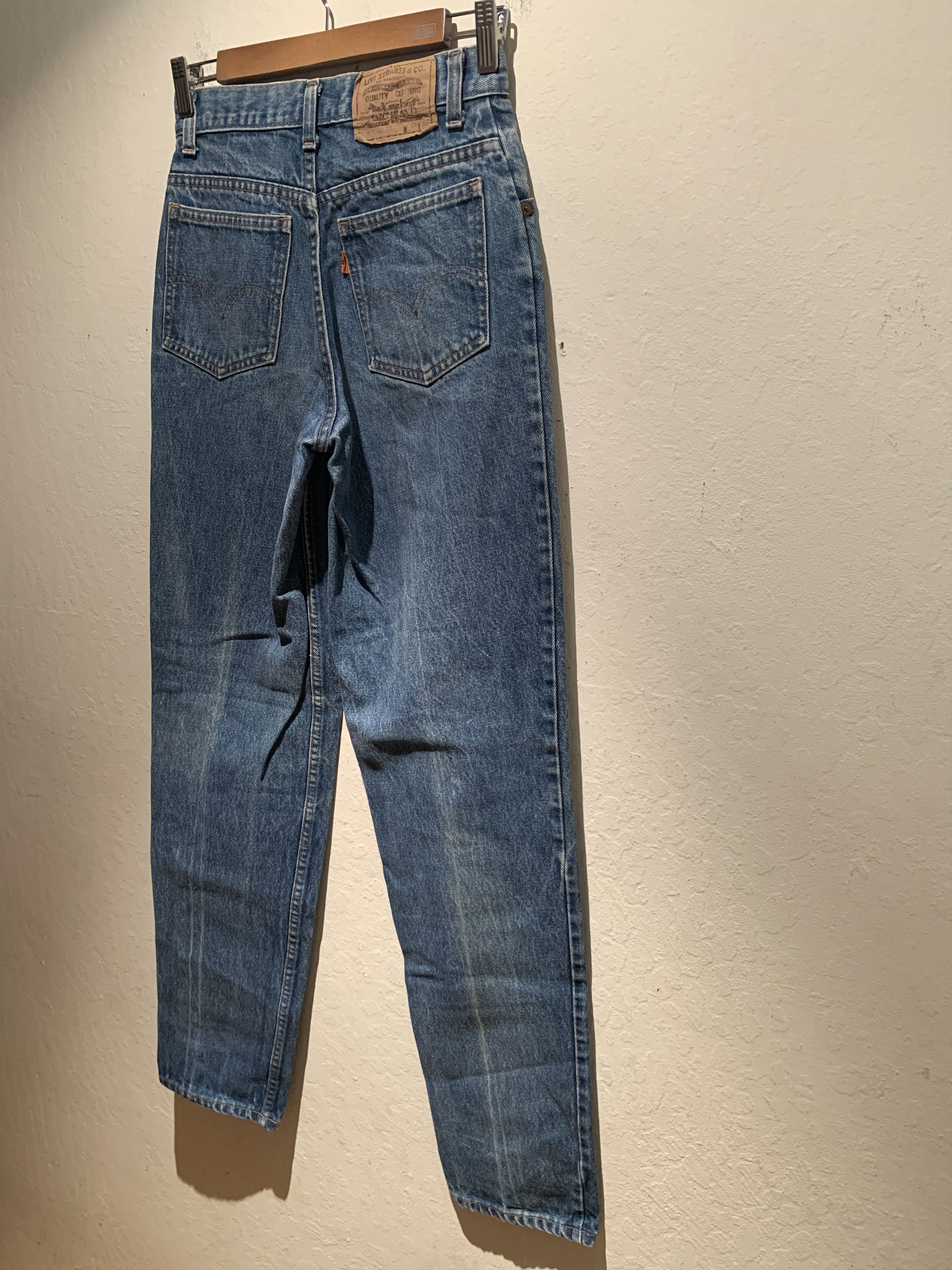 Levi's *RARE* Vintage Levi’s 611 Orange Tab France-Made Denim Jeans Size US 29 - 5 Thumbnail