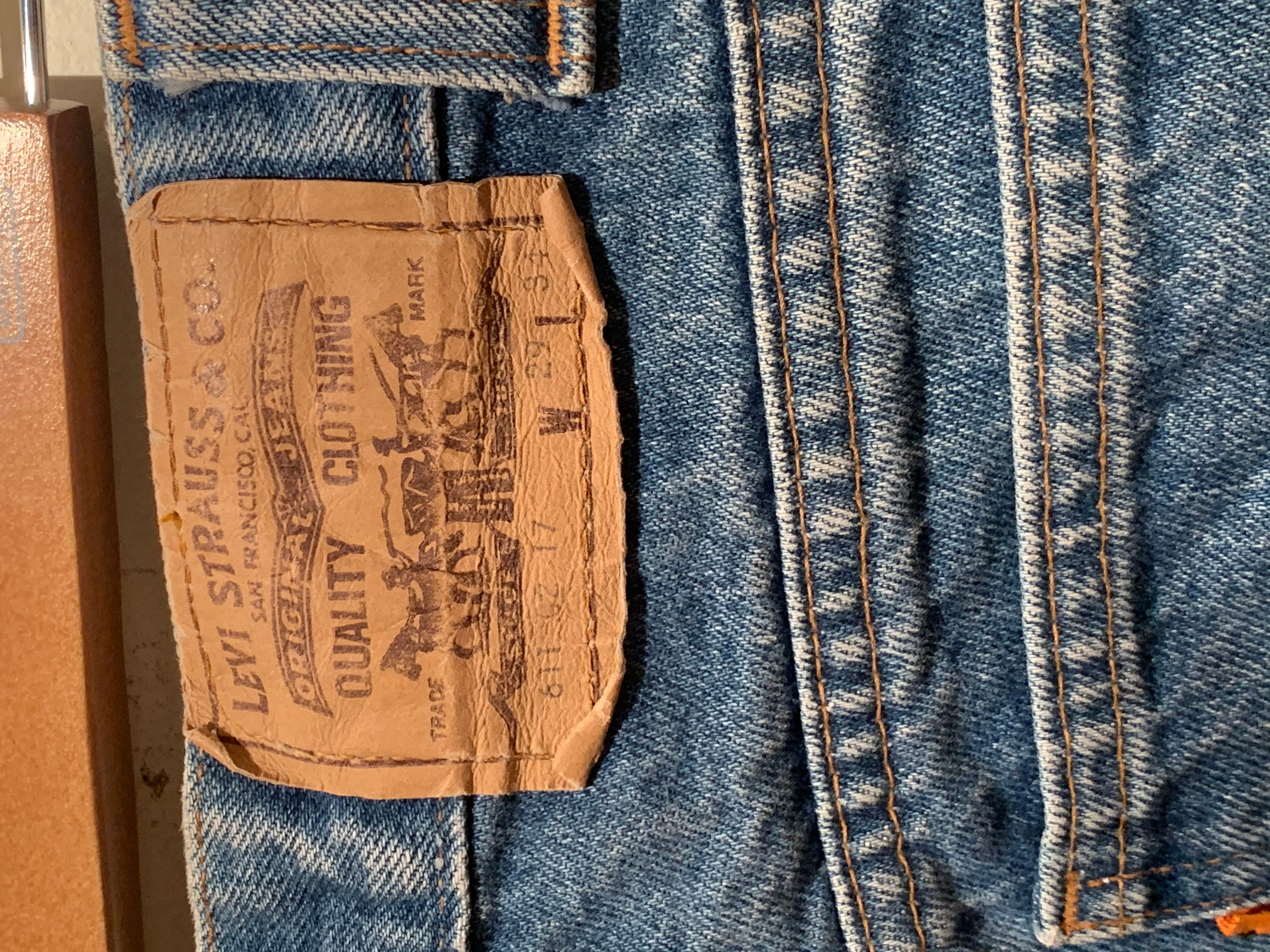Levi's *RARE* Vintage Levi’s 611 Orange Tab France-Made Denim Jeans Size US 29 - 8 Thumbnail