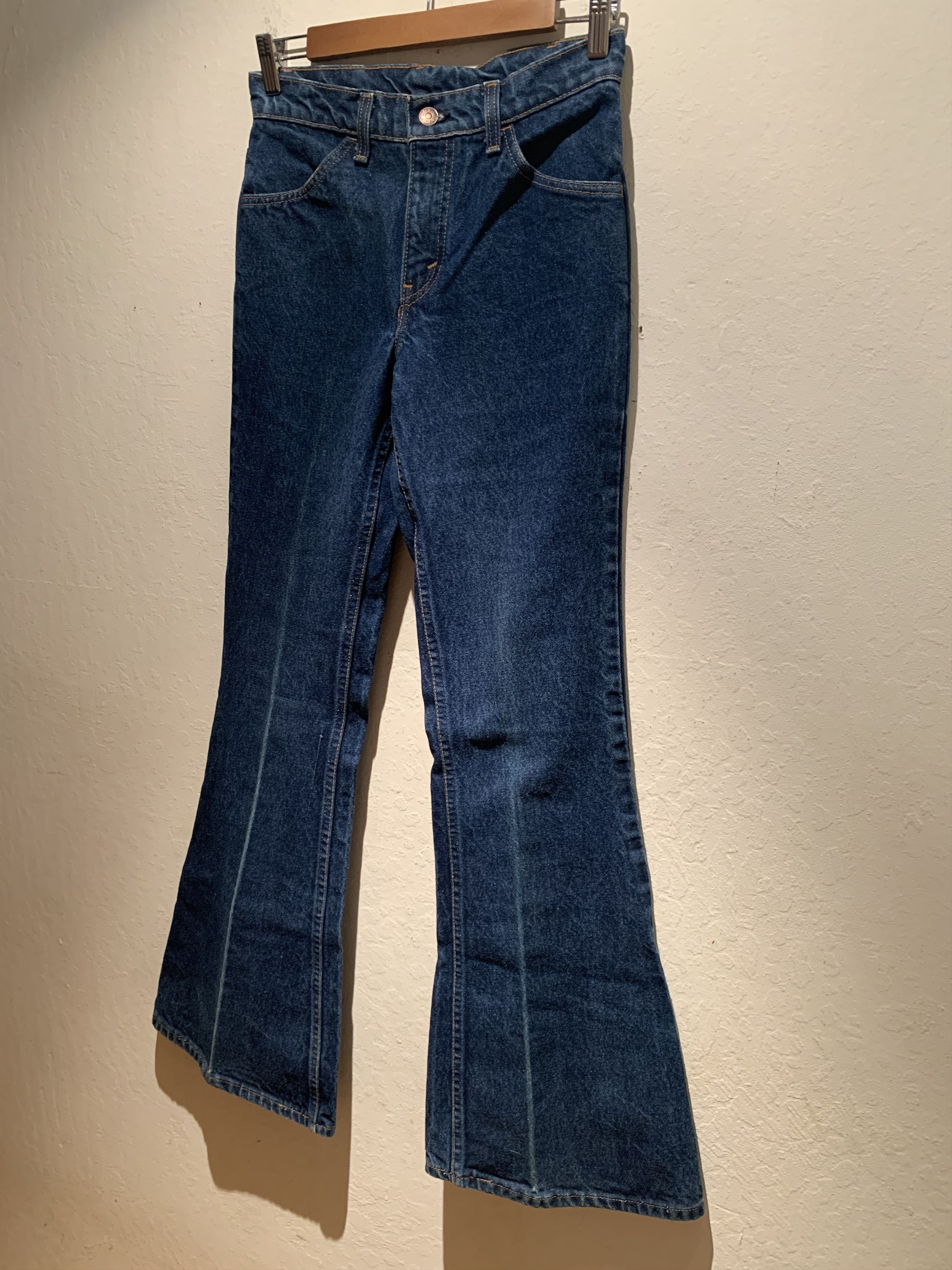 *RARE* Vintage Levi’s 684 Orange Tab Bell Bottom Denim Jeans