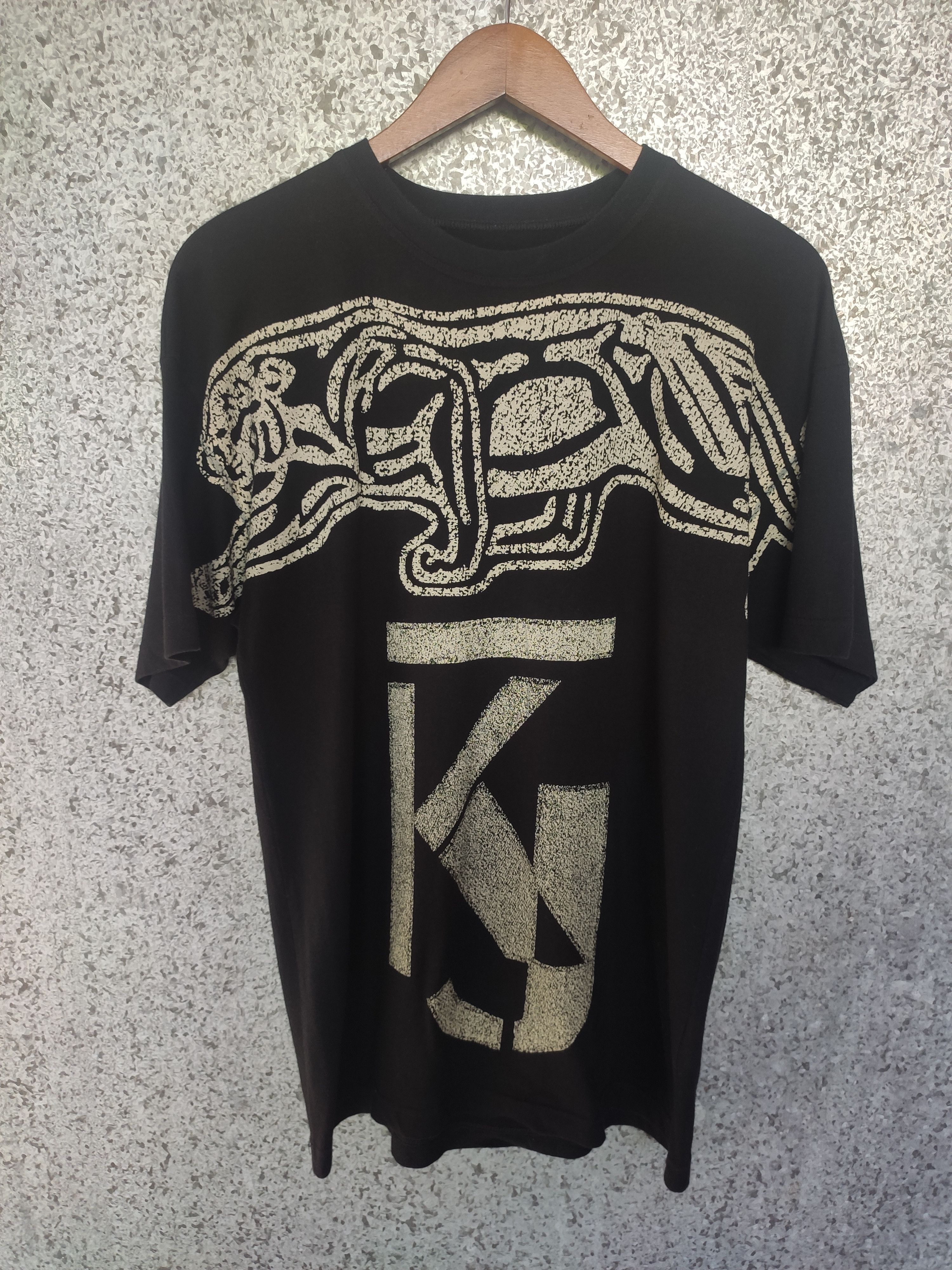 Krizia Uomo Krizia Jeans t shirt spell out big logo Size US M / EU 48-50 / 2 - 1 Thumbnail