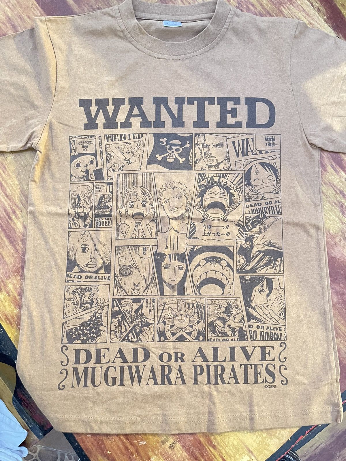 Rare One piece Manga Strip Weeklyjump Tshirt