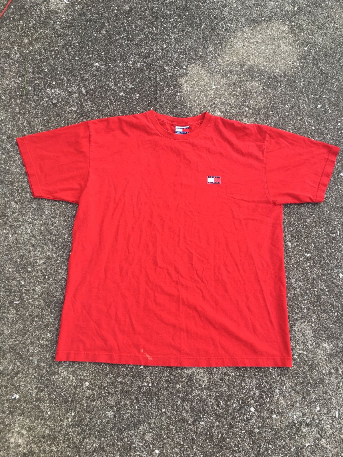 Tommy Hilfiger × Vintage Vintage Tommy Hilfiger Tee Size US L / EU 52-54 / 3 - 3 Thumbnail