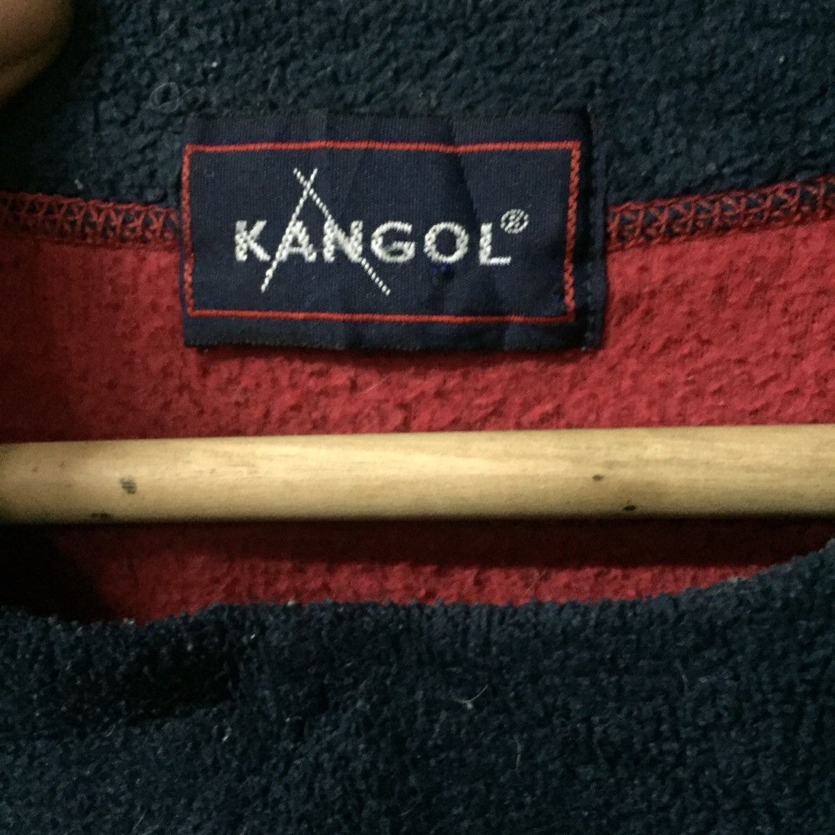 Kangol × Vintage Vintage 90’s Sweatshirt Kangol Long Sleeve Size US L / EU 52-54 / 3 - 4 Thumbnail