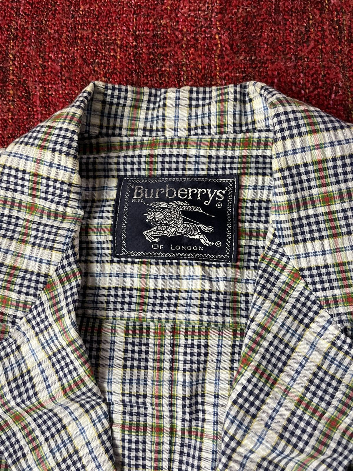 Burberry × Vintage Burberry’s vintage suit blazer + skirt Size M / US 6-8 / IT 42-44 - 5 Thumbnail