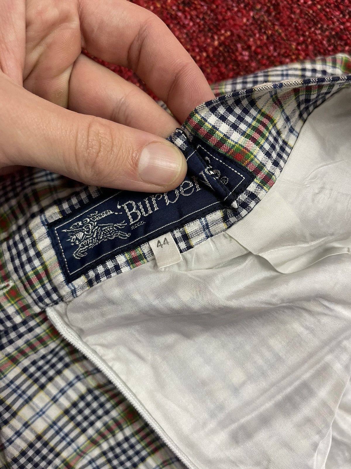 Burberry × Vintage Burberry’s vintage suit blazer + skirt Size M / US 6-8 / IT 42-44 - 16 Thumbnail