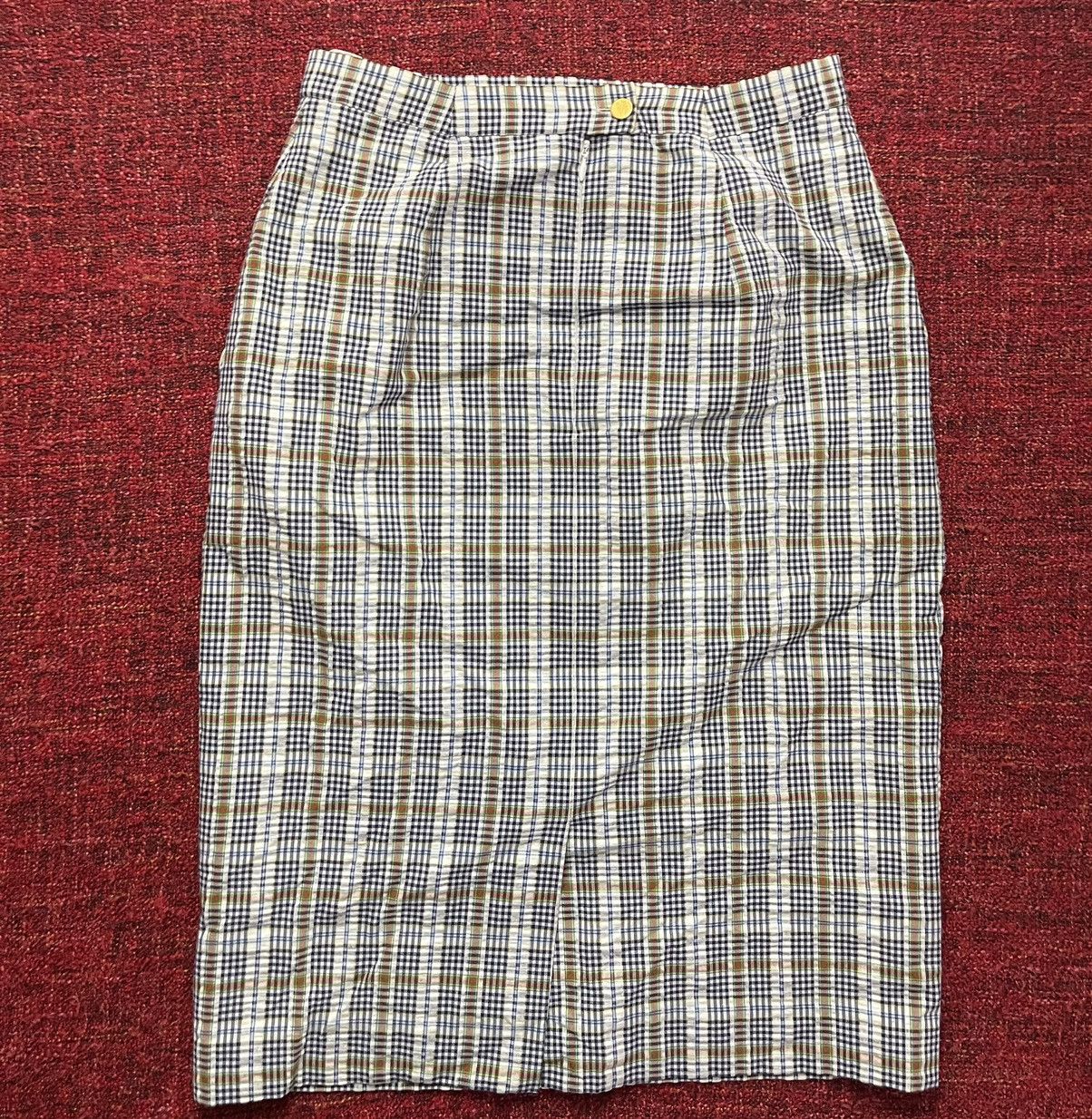 Burberry × Vintage Burberry’s vintage suit blazer + skirt Size M / US 6-8 / IT 42-44 - 13 Thumbnail