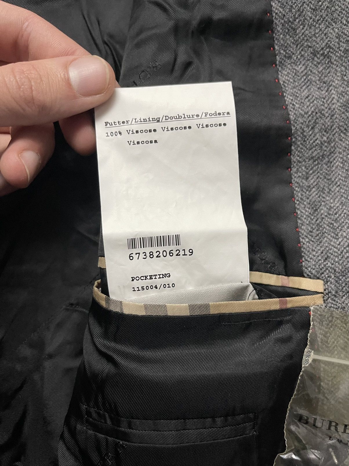 Burberry × Designer Burberry wool blazer Size 48R - 10 Thumbnail