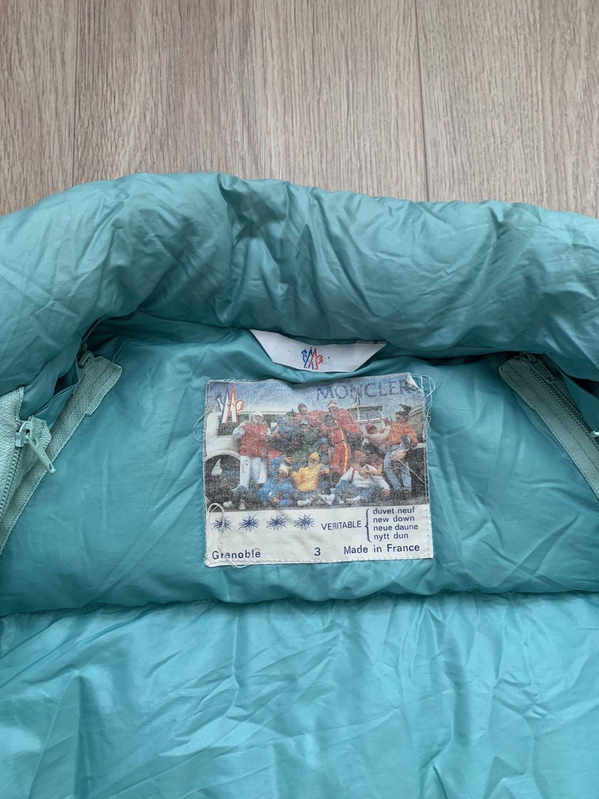 Moncler × Vintage 80s Vintage Moncler down puffer vest jacket Grenoble Mint Size US L / EU 52-54 / 3 - 3 Thumbnail
