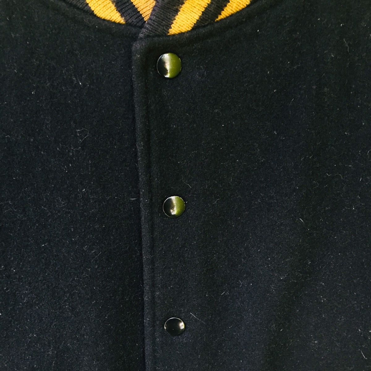 Japanese Brand Vintage Varsity Leather Jacket Union Made 1980’s Size US M / EU 48-50 / 2 - 8 Thumbnail