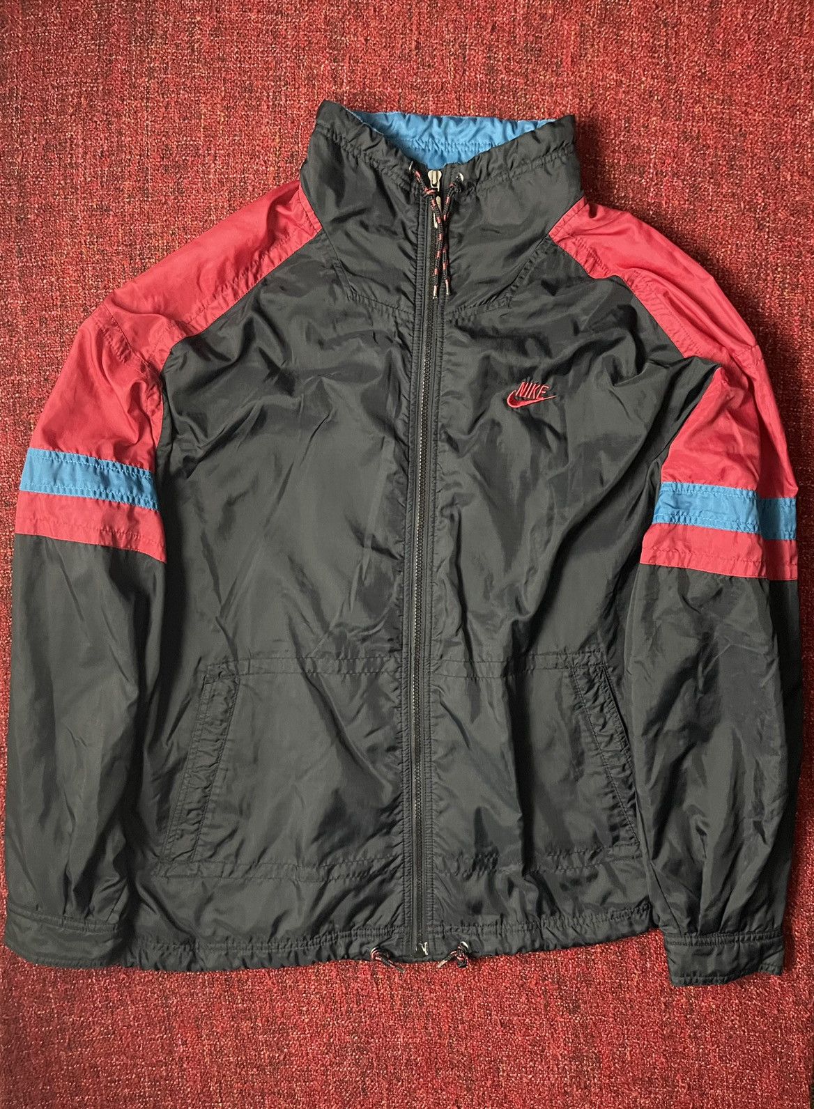 Nike × Vintage Nike 90s vintage track jacket Size US XL / EU 56 / 4 - 1 Thumbnail