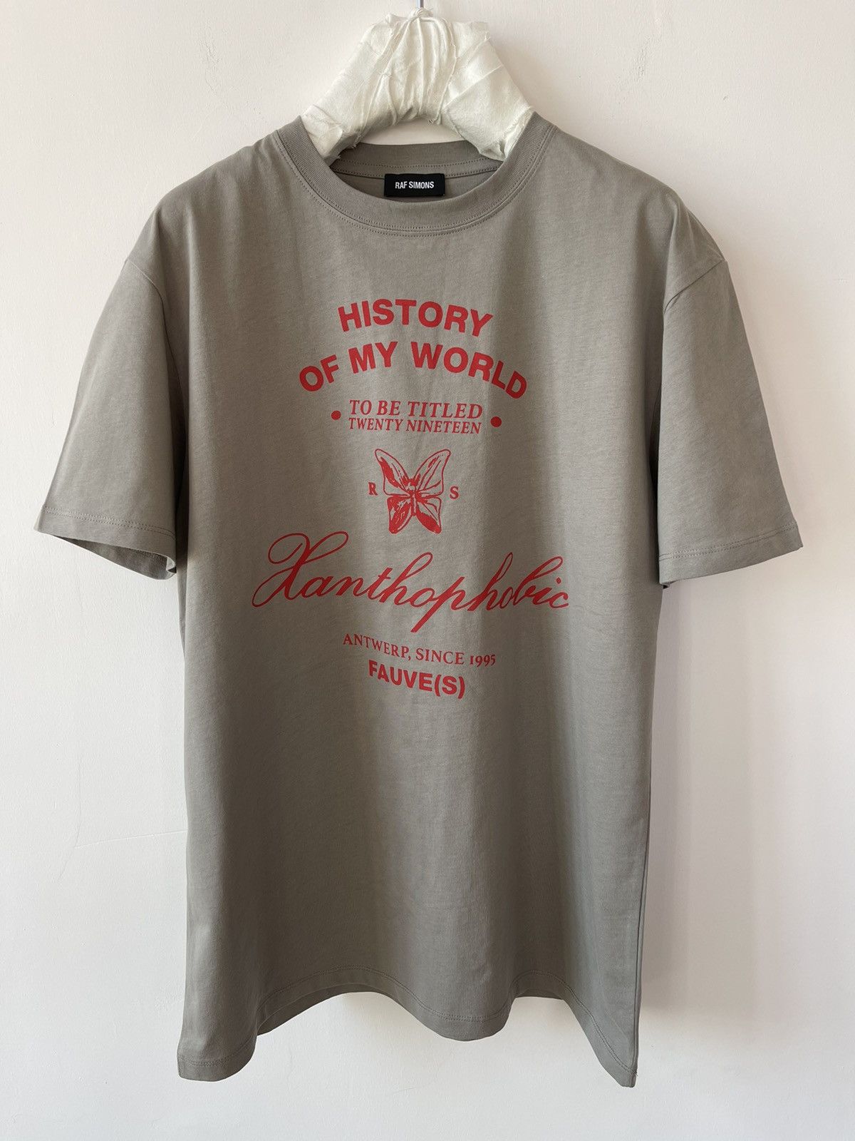 Raf Simons Raf Simons Slim Fit Xanthophobic Tee Size US XL / EU 56 / 4 - 3 Thumbnail