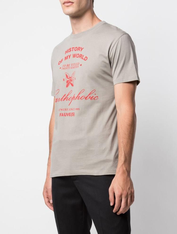 Raf Simons Raf Simons Slim Fit Xanthophobic Tee Size US XL / EU 56 / 4 - 2 Thumbnail