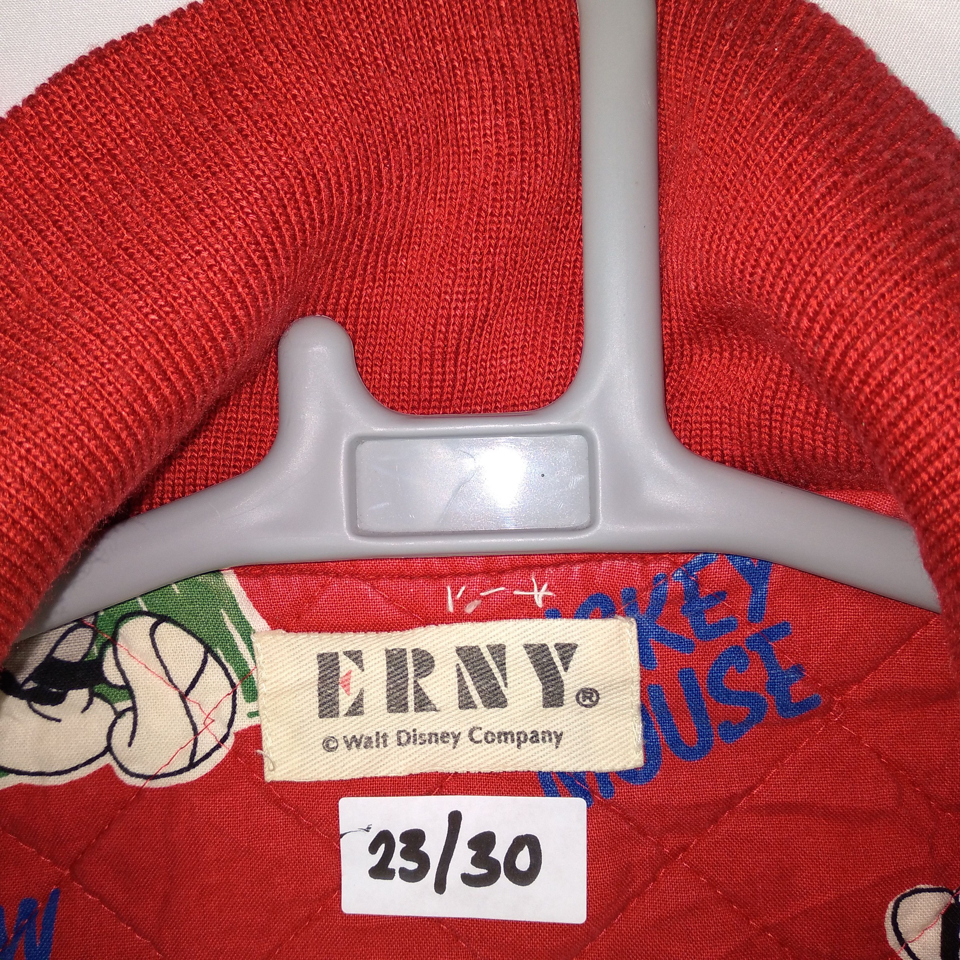Disney × Mickey Mouse Vintage 90s Mickey Mouse Over Print Half Buttons Kimono Size US L / EU 52-54 / 3 - 13 Thumbnail